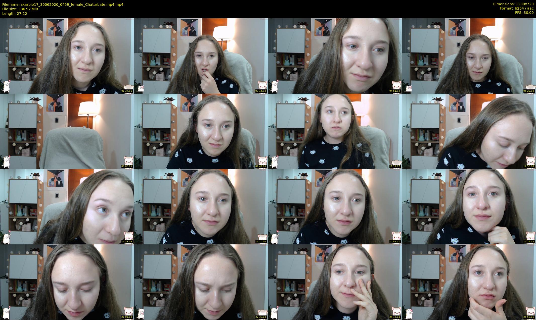 skarpio17 — 28 minute Chaturbate female cam show recording, 720p, Jun 30, 2020