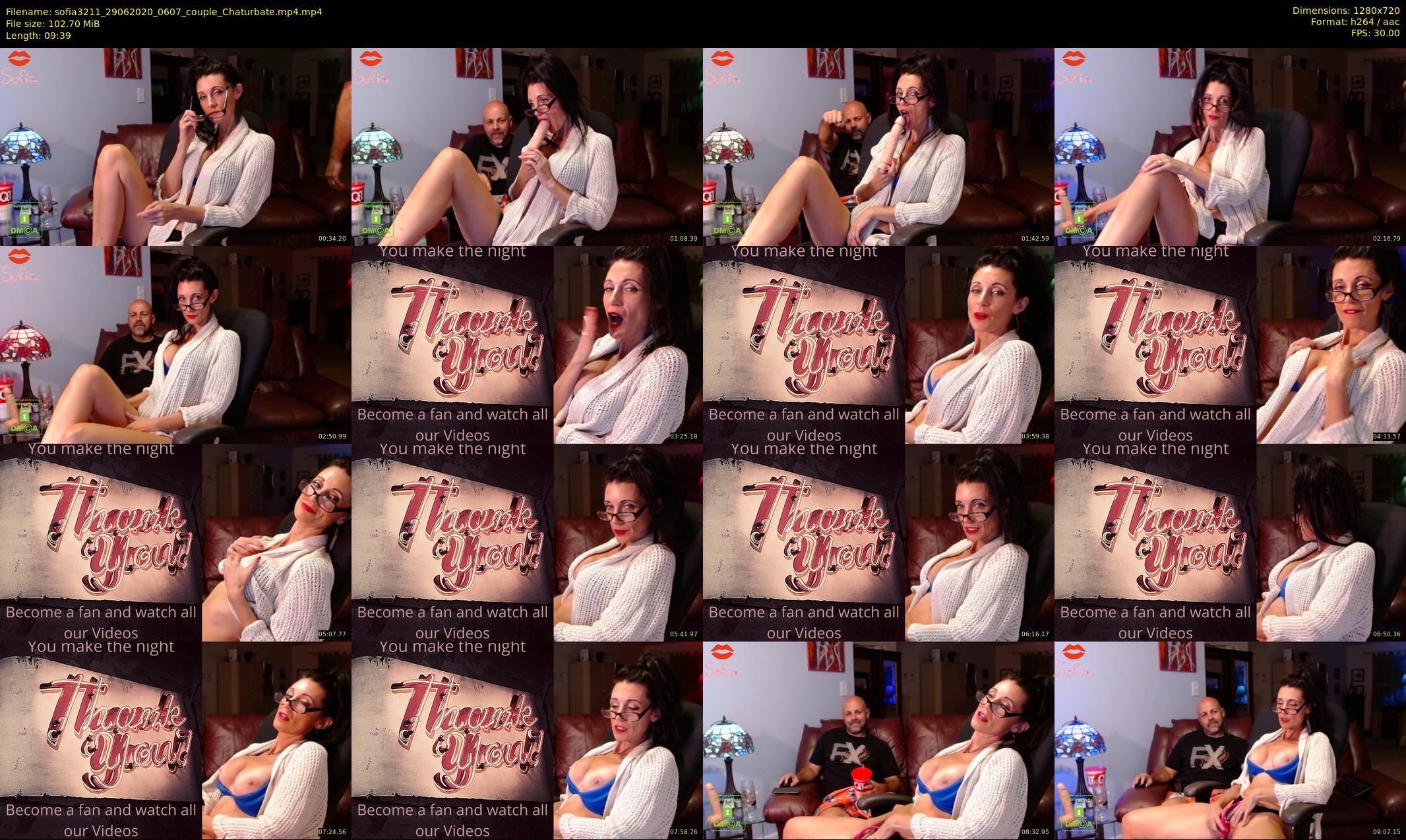 sofia3211 — 10 minute Chaturbate couple cam show recording, 720p, Jun 29, 2020
