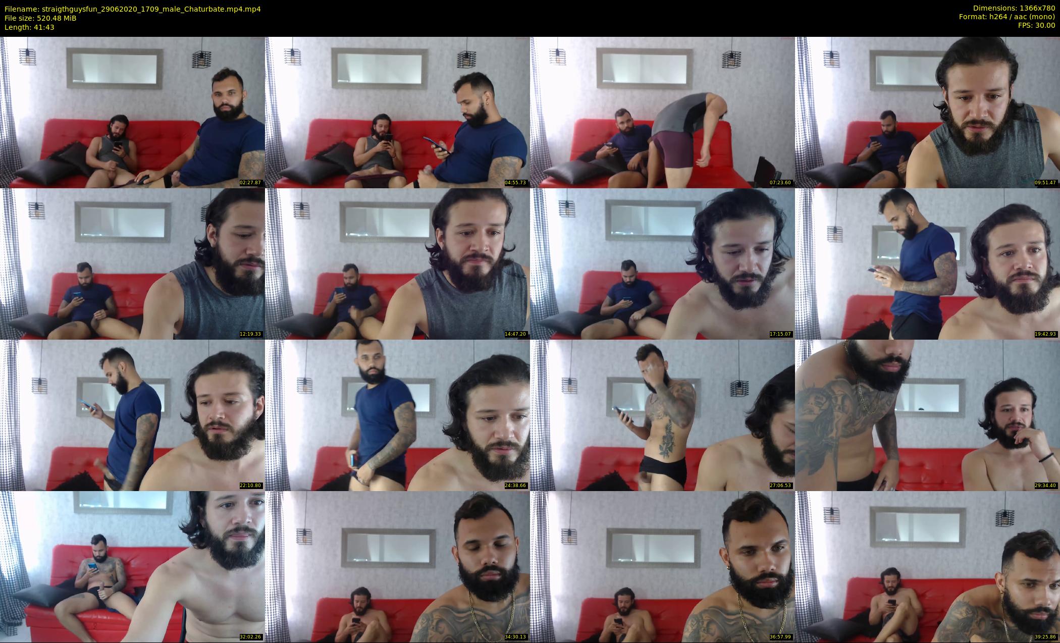 straigthguysfun — 42 minute Chaturbate male cam show recording, 720p, Jun 29, 2020