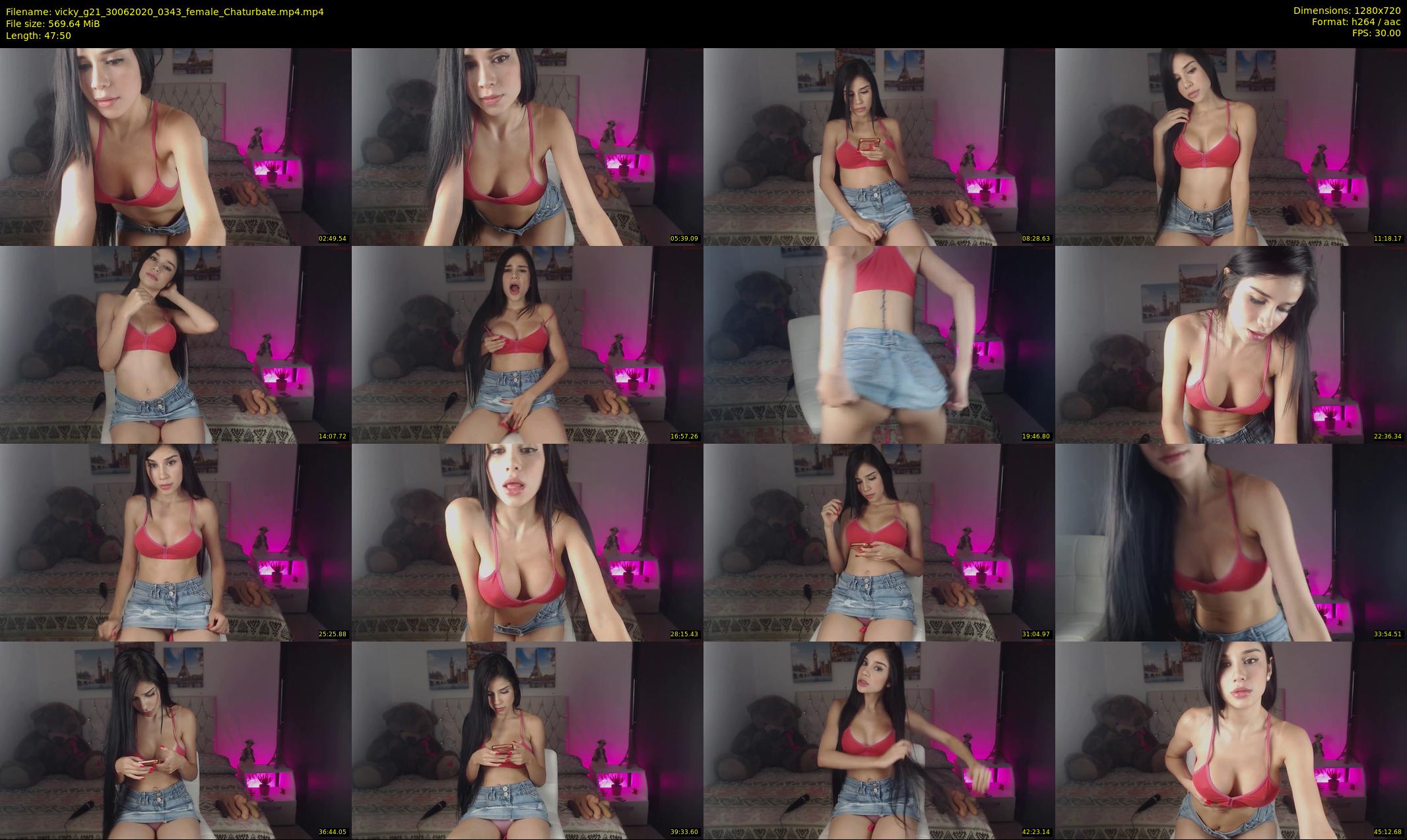 vicky_g21 — 48 minute Chaturbate female cam show recording, 720p, Jun 30, 2020