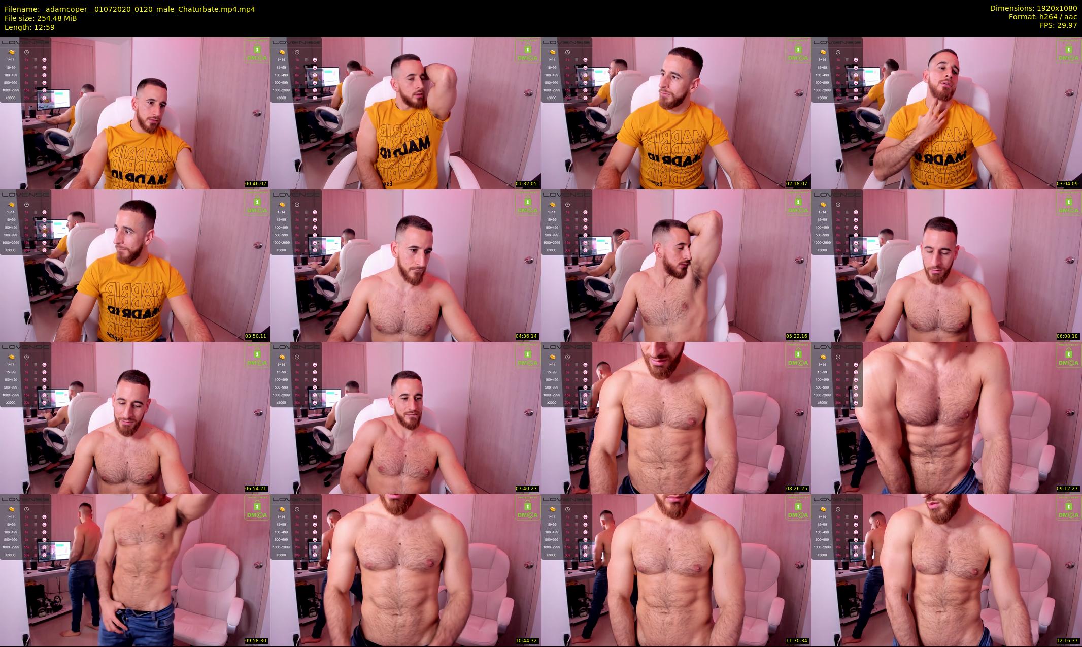 _adamcoper_ — 13 minute Chaturbate male cam show recording, 1080p, Jul 1, 2020