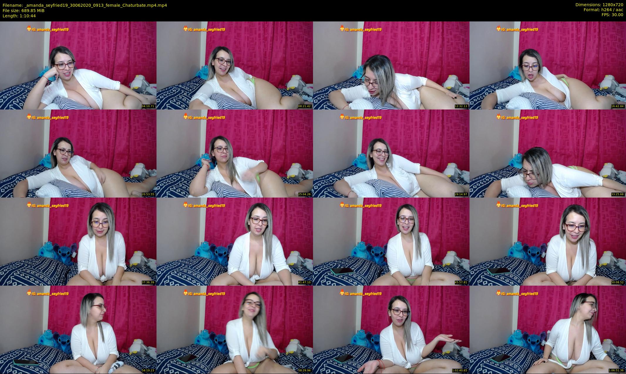 _amanda_seyfried19 — 71 minute Chaturbate female cam show recording, 720p, Jun 30, 2020