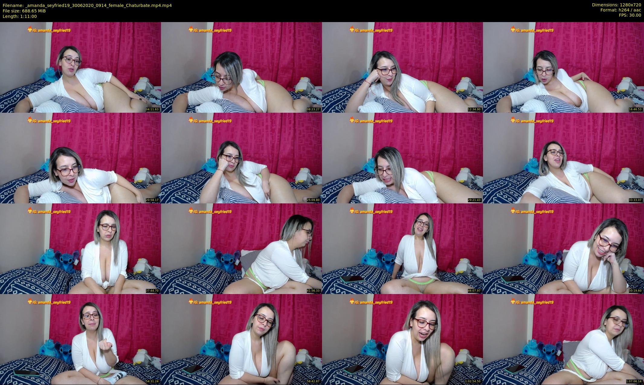 _amanda_seyfried19 — 71 minute Chaturbate female cam show recording, 720p, Jun 30, 2020