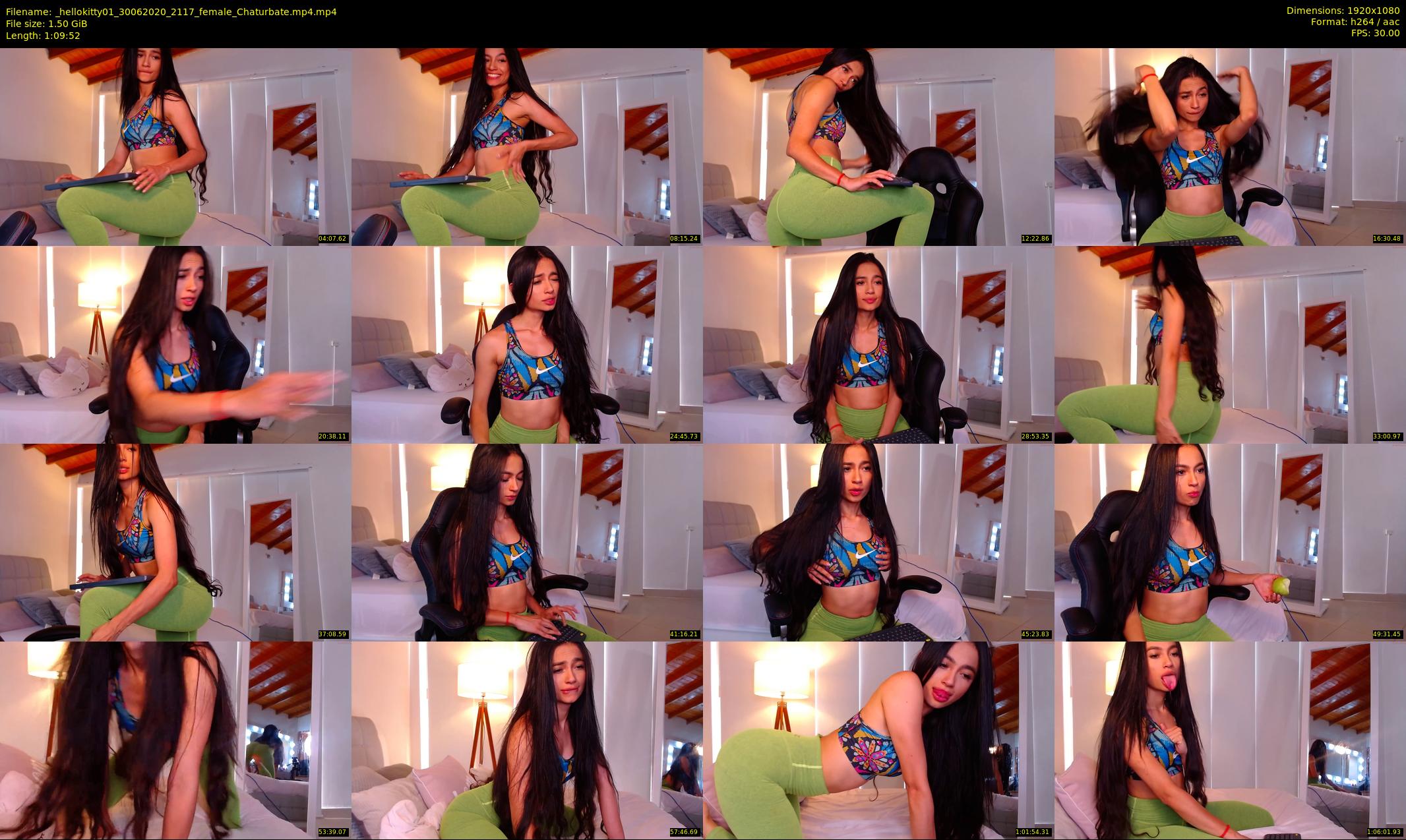 _hellokitty01 — 70 minute Chaturbate female cam show recording, 1080p, Jun 30, 2020