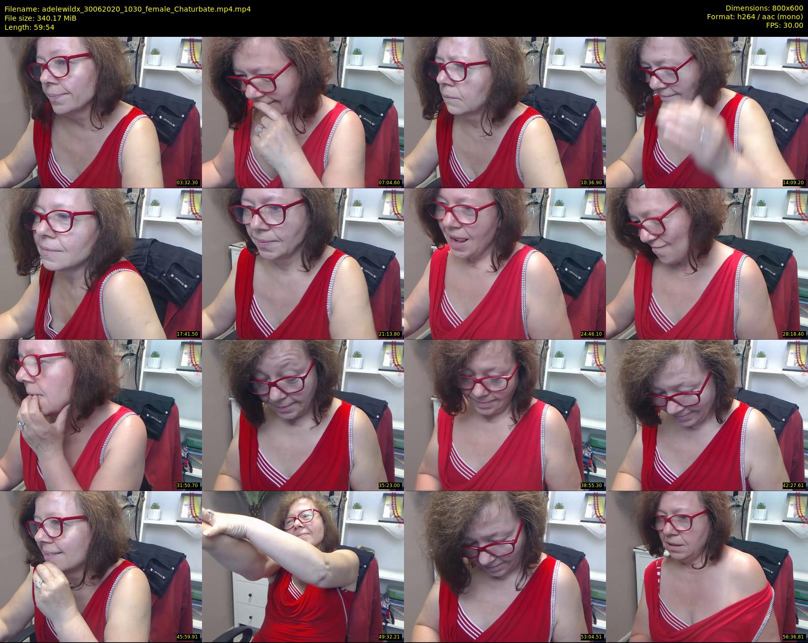 adelewildx — 60 minute Chaturbate female cam show recording, 480p, Jun 30, 2020