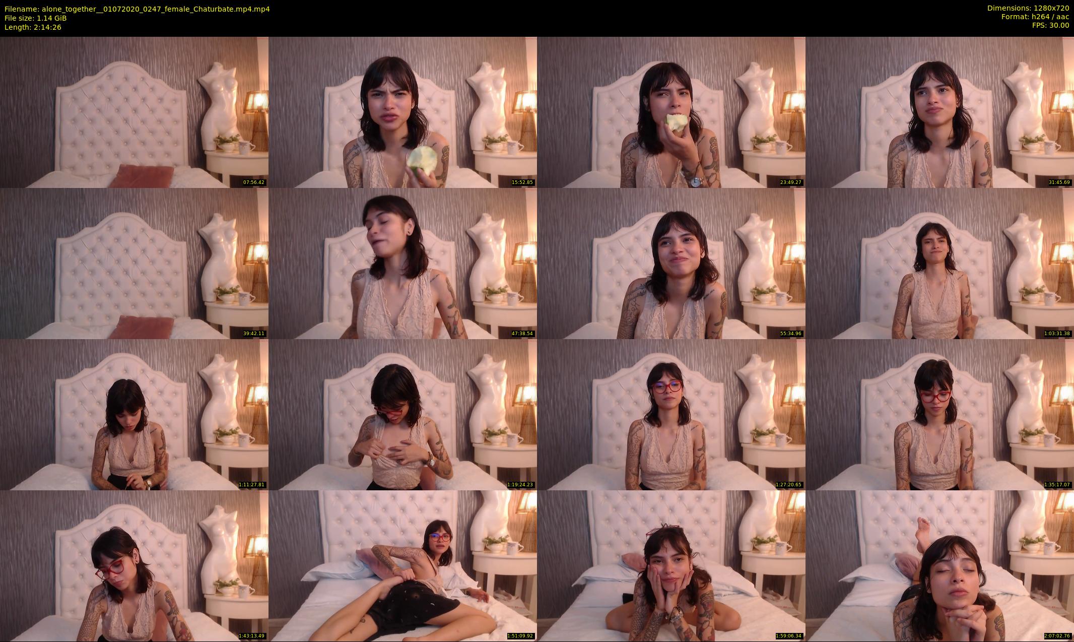 alone_together_ — 135 minute Chaturbate female cam show recording, 720p, Jul 1, 2020