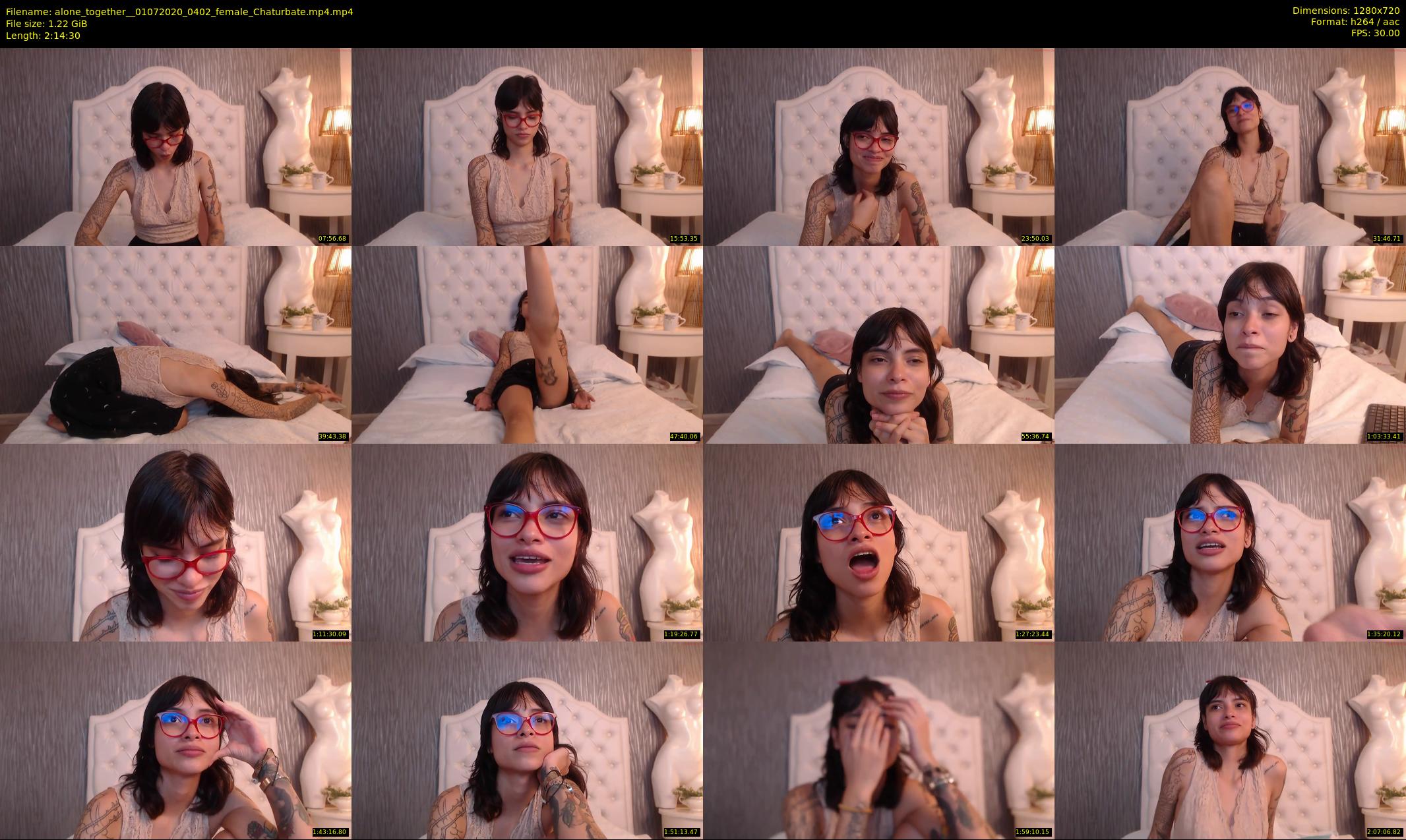 alone_together_ — 135 minute Chaturbate female cam show recording, 720p, Jul 1, 2020