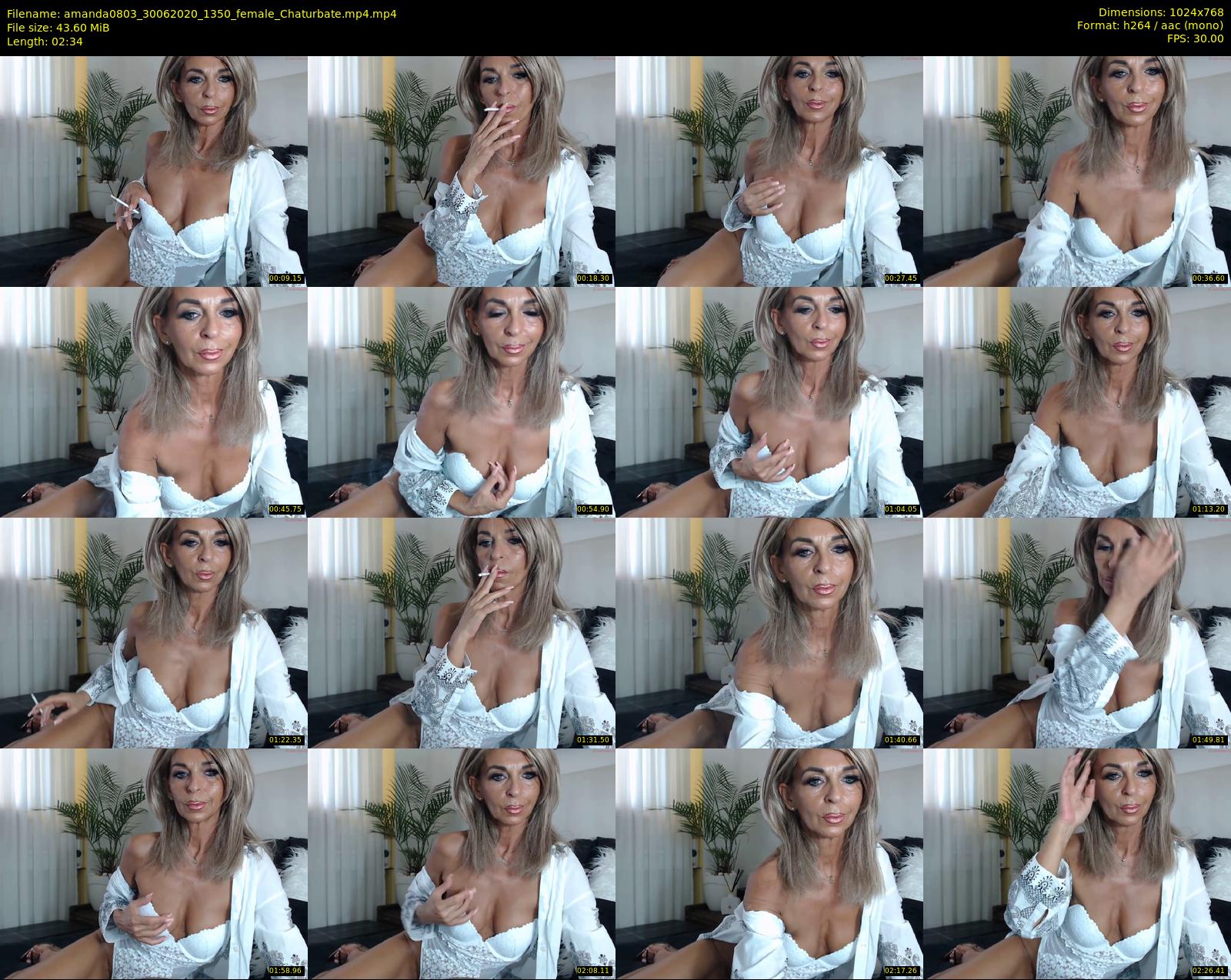amanda0803 — 3 minute Chaturbate female cam show recording, 720p, Jun 30, 2020