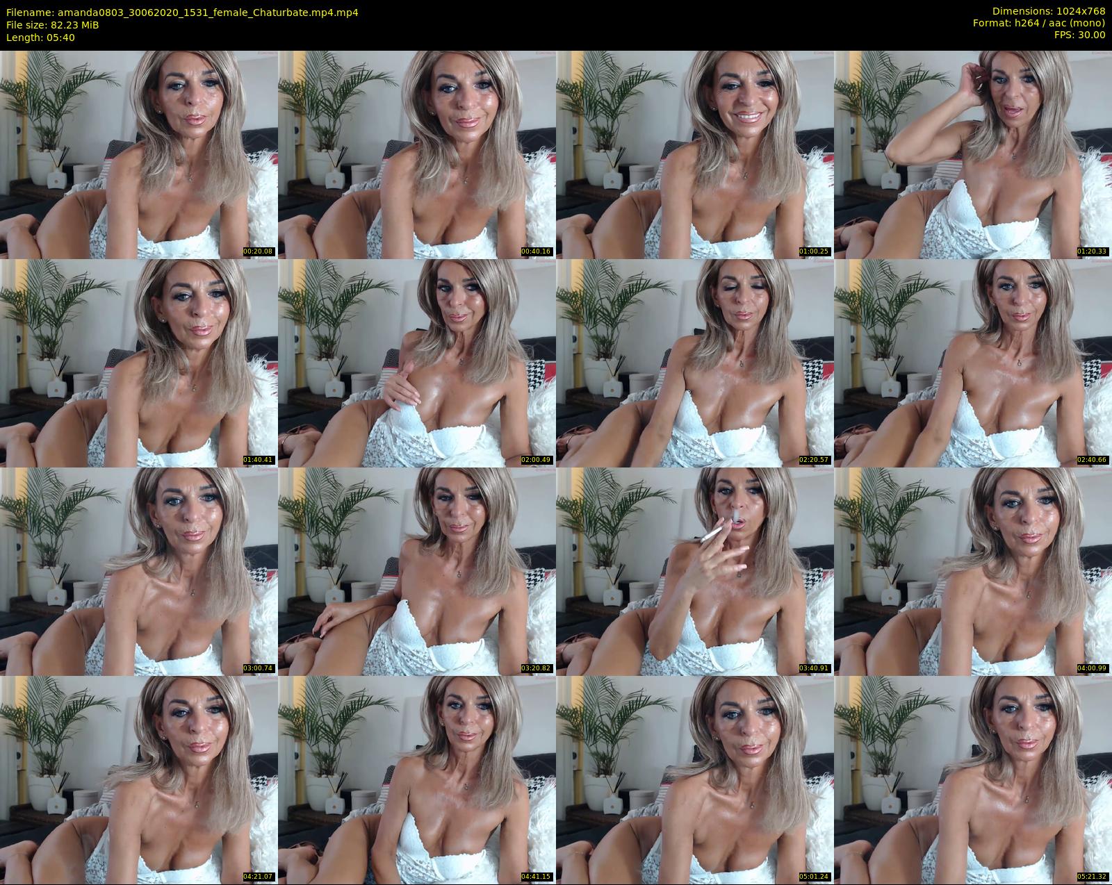 amanda0803 — 6 minute Chaturbate female cam show recording, 720p, Jun 30, 2020