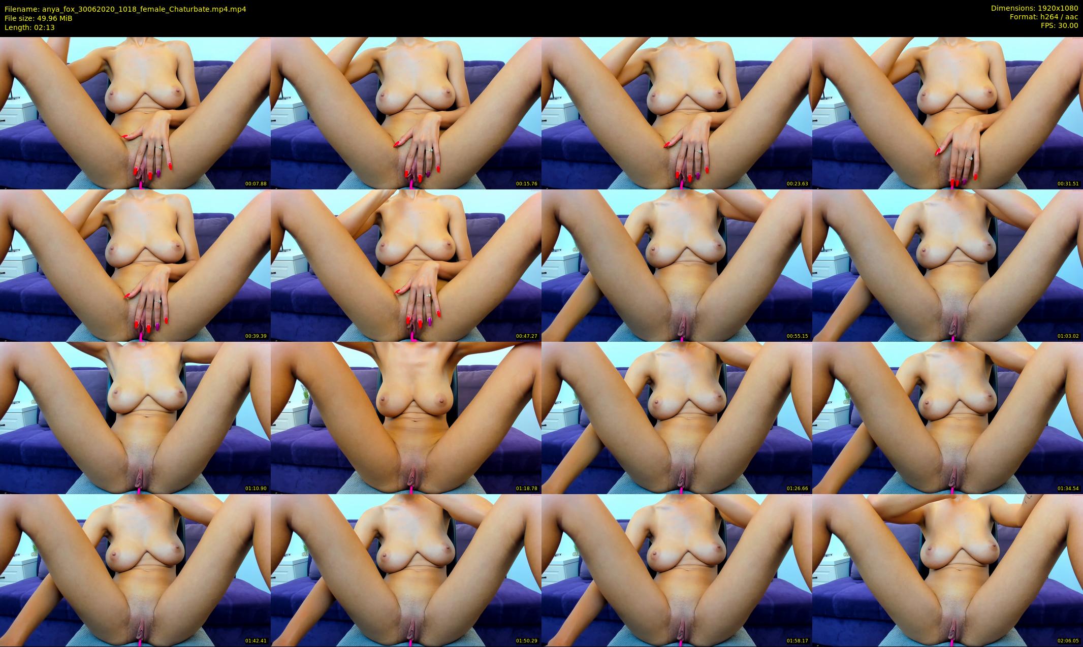 anya_fox — 3 minute Chaturbate female cam show recording, 1080p, Jun 30, 2020