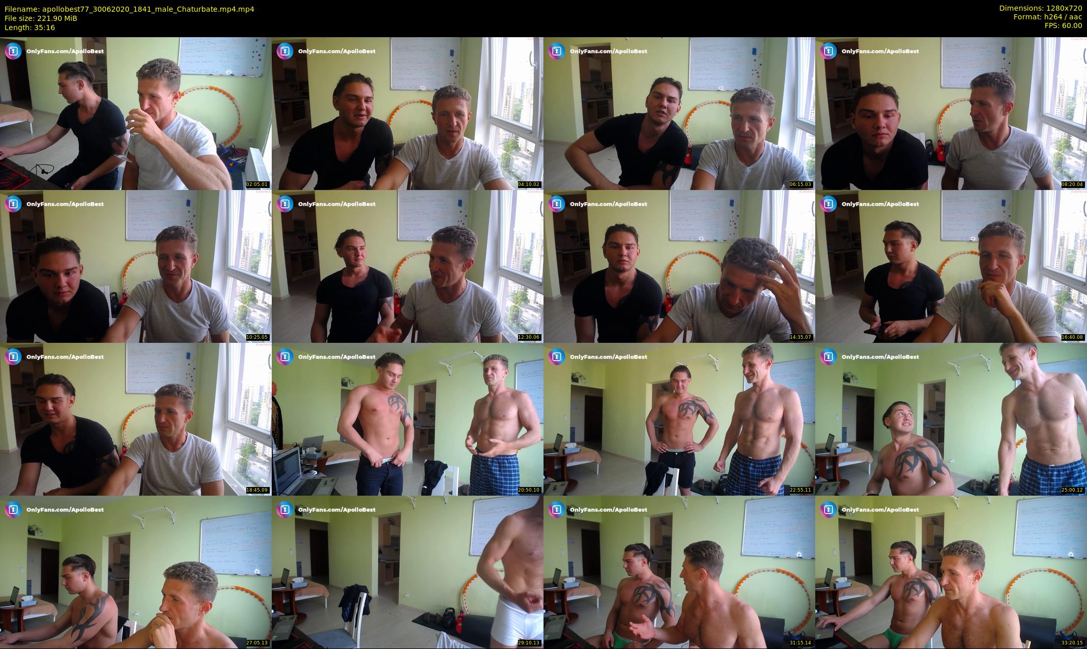 apollobest77 — 36 minute Chaturbate male cam show recording, 720p, Jun 30, 2020