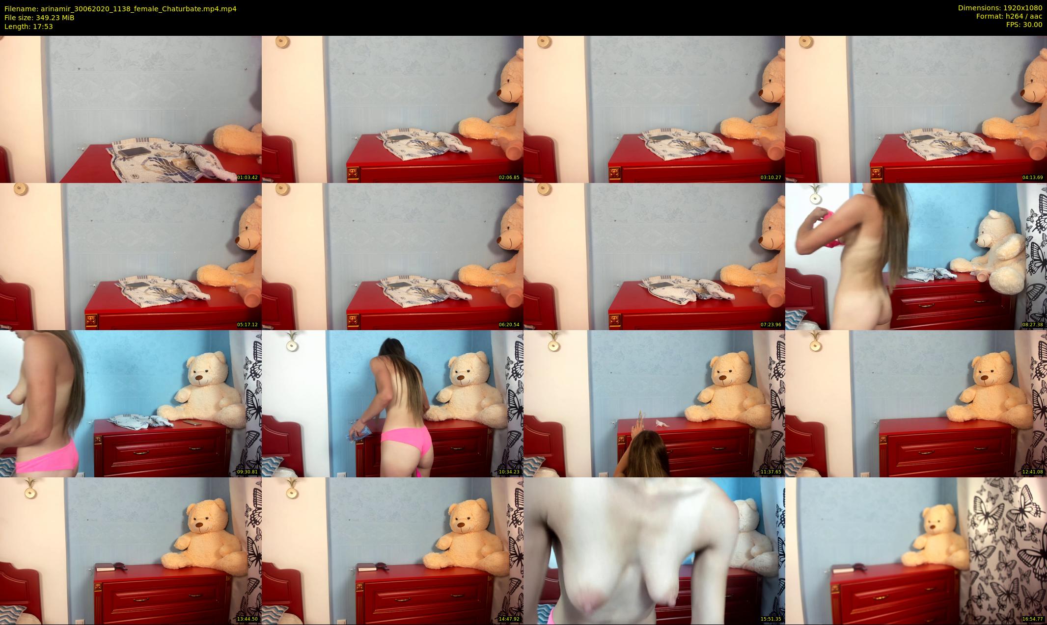 arinamir — 18 minute Chaturbate female cam show recording, 1080p, Jun 30, 2020