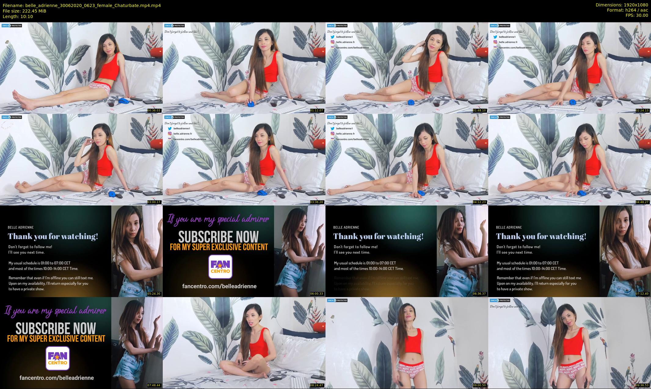 belle_adrienne — 11 minute Chaturbate couple cam show recording, 1080p, Jun 30, 2020