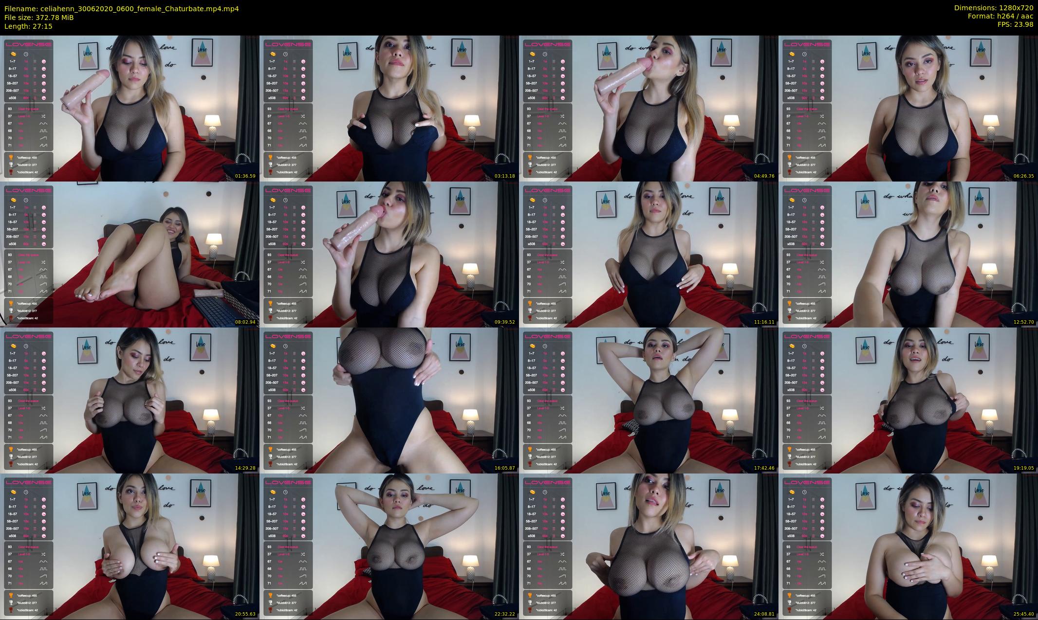 celiahenn — 28 minute Chaturbate female cam show recording, 720p, Jun 30, 2020