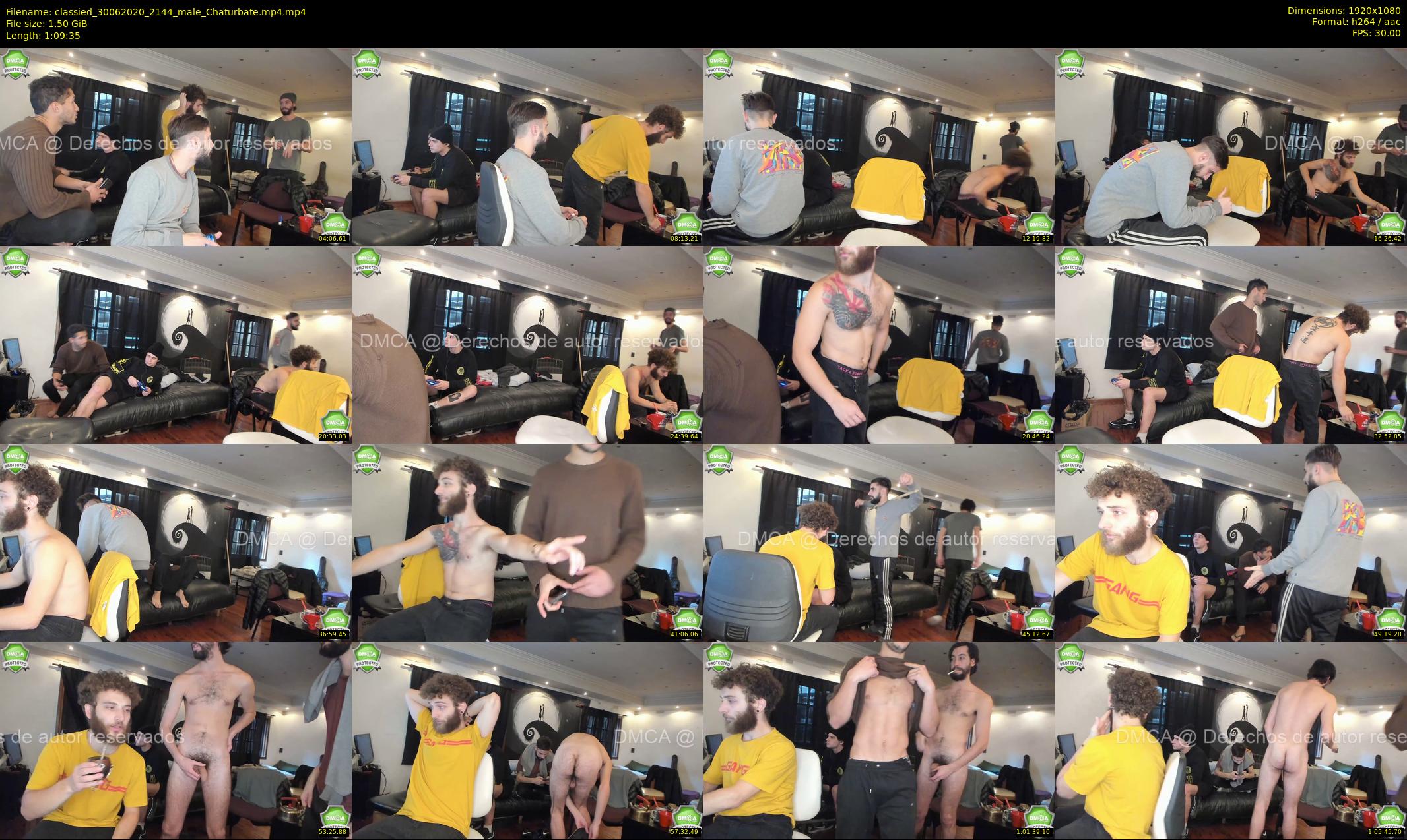 classied — 70 minute Chaturbate male cam show recording, 1080p, Jun 30, 2020