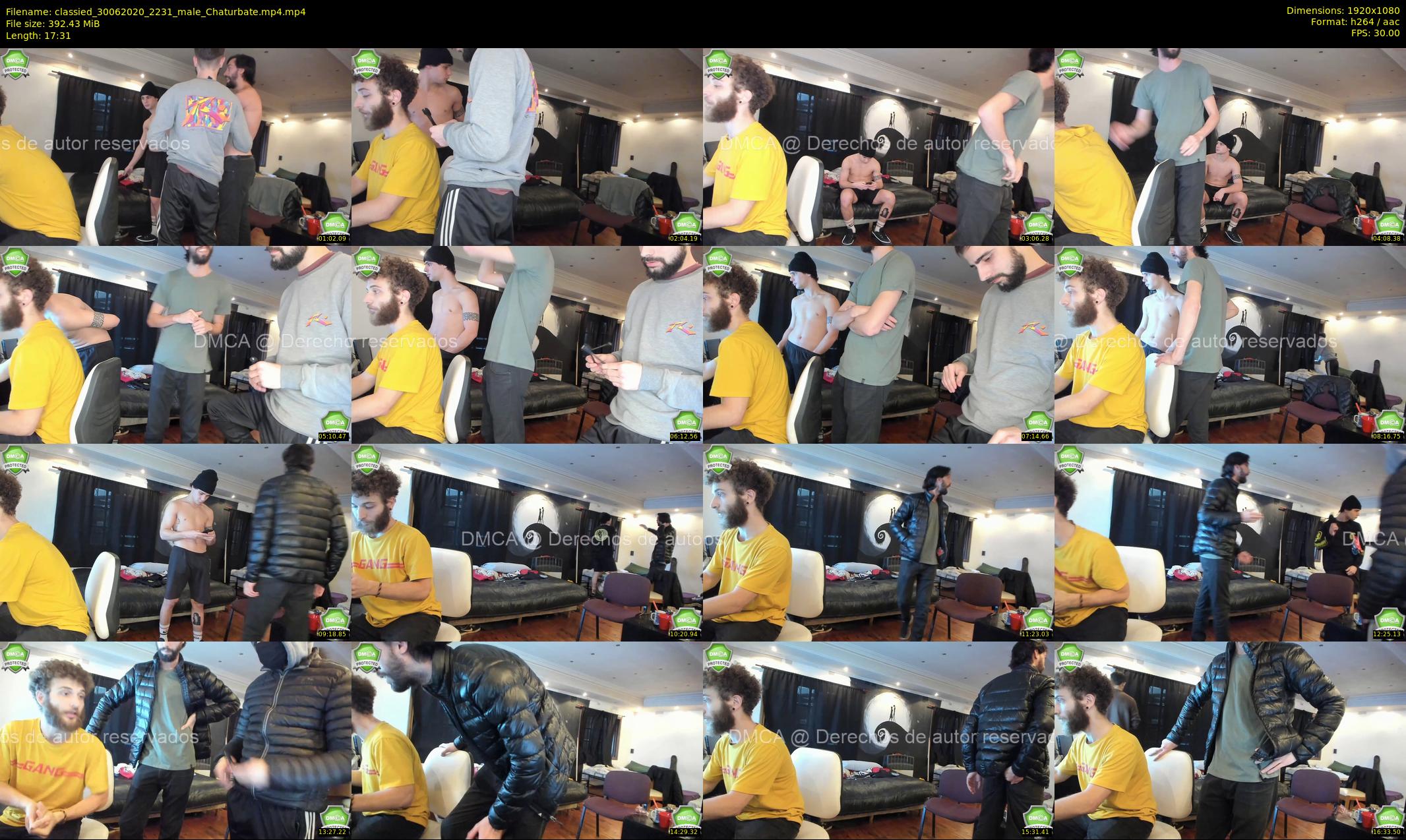 classied — 18 minute Chaturbate male cam show recording, 1080p, Jun 30, 2020