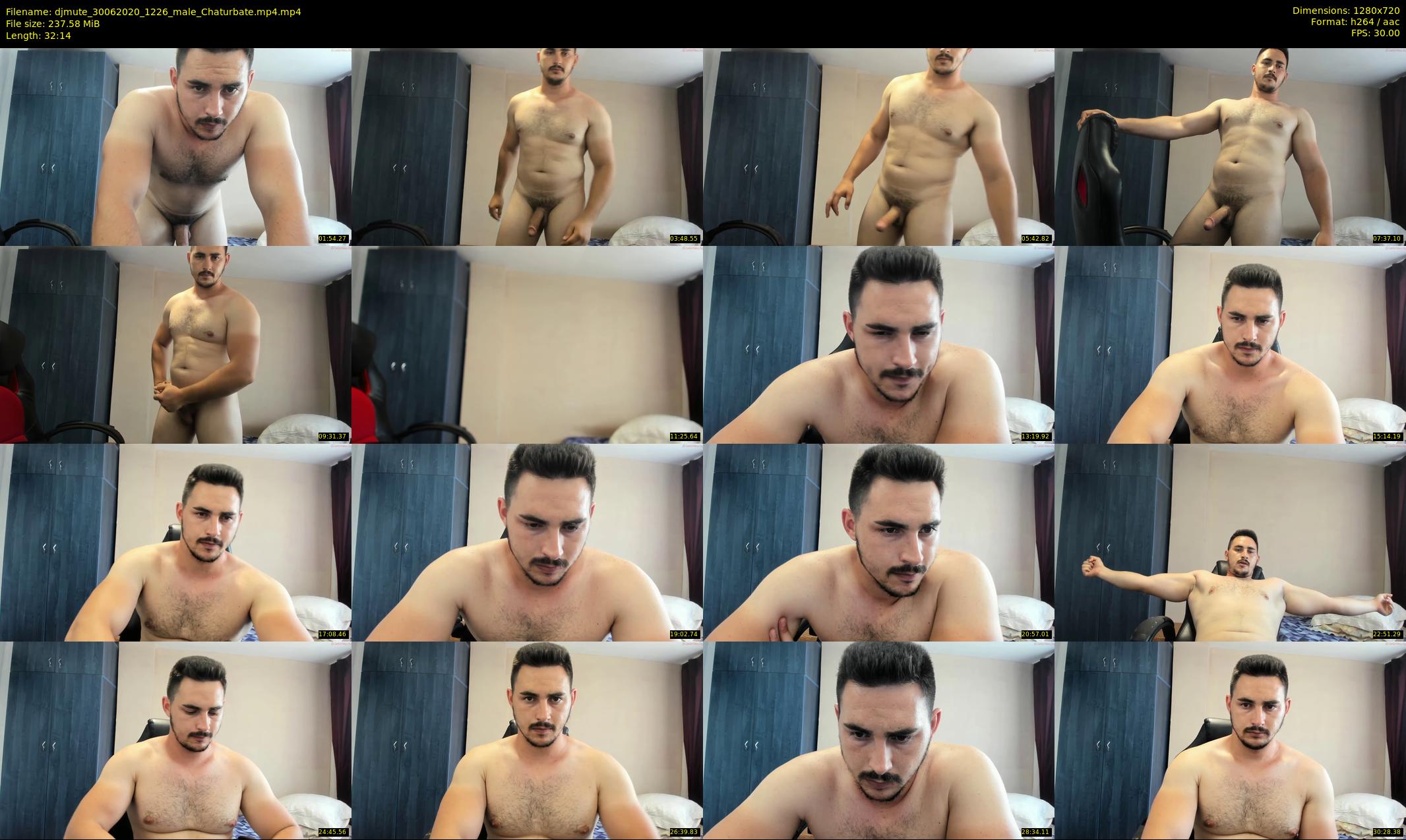 djmute — 33 minute Chaturbate male cam show recording, 720p, Jun 30, 2020