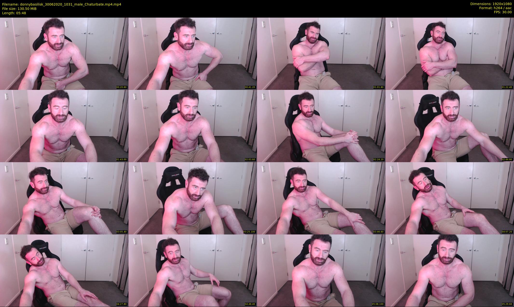 donnybasilisk — 6 minute Chaturbate male cam show recording, 1080p, Jun 30, 2020