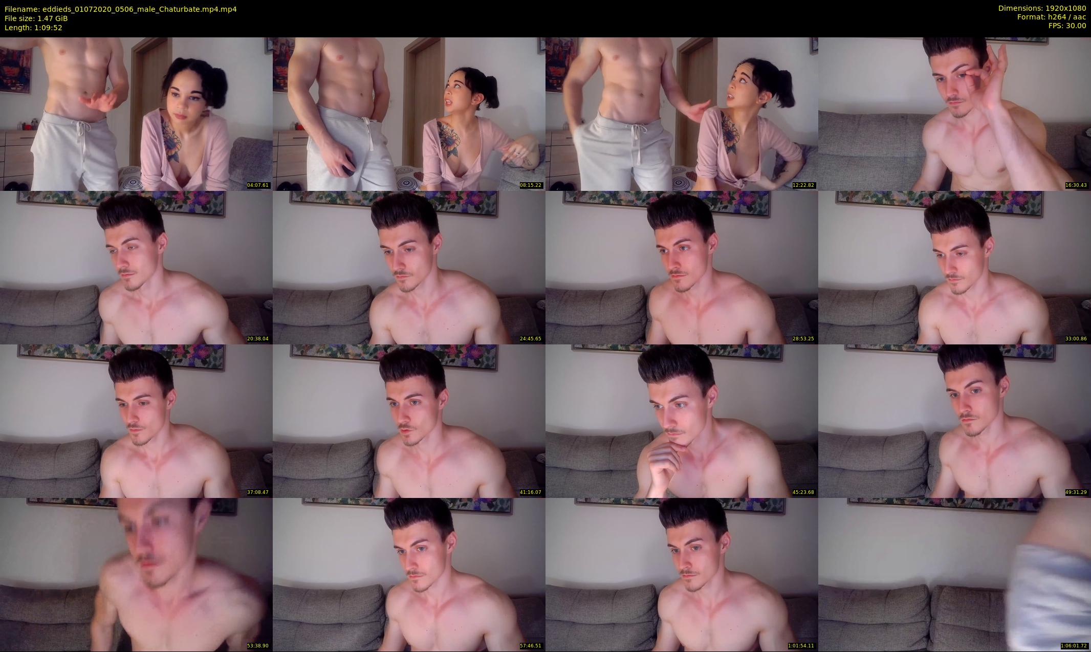 eddieds — 70 minute Chaturbate male cam show recording, 1080p, Jul 1, 2020