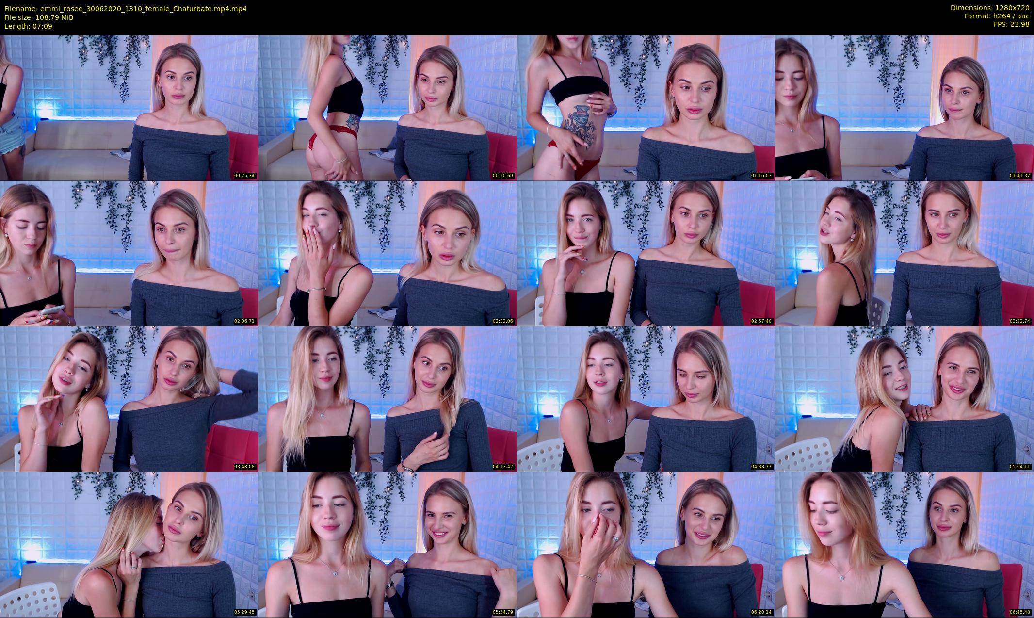 emmi_rosee — 8 minute Chaturbate female cam show recording, 720p, Jun 30, 2020