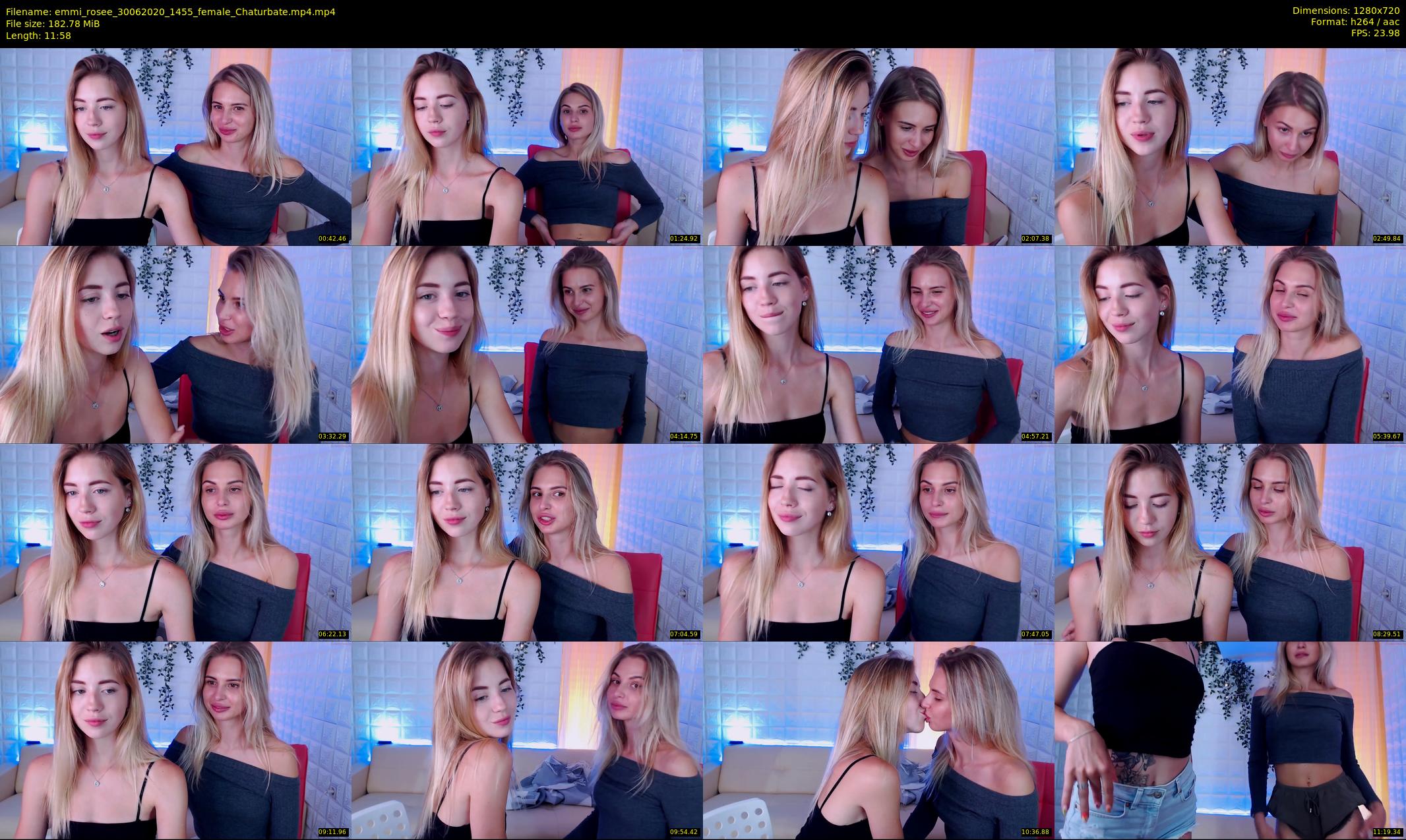 emmi_rosee — 12 minute Chaturbate female cam show recording, 720p, Jun 30, 2020