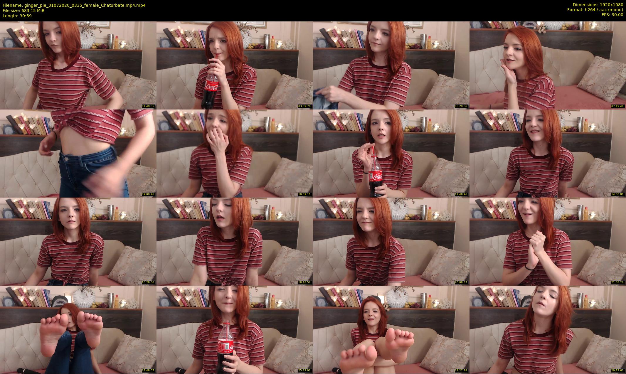 ginger_pie — 31 minute Chaturbate female cam show recording, 1080p, Jul 1, 2020
