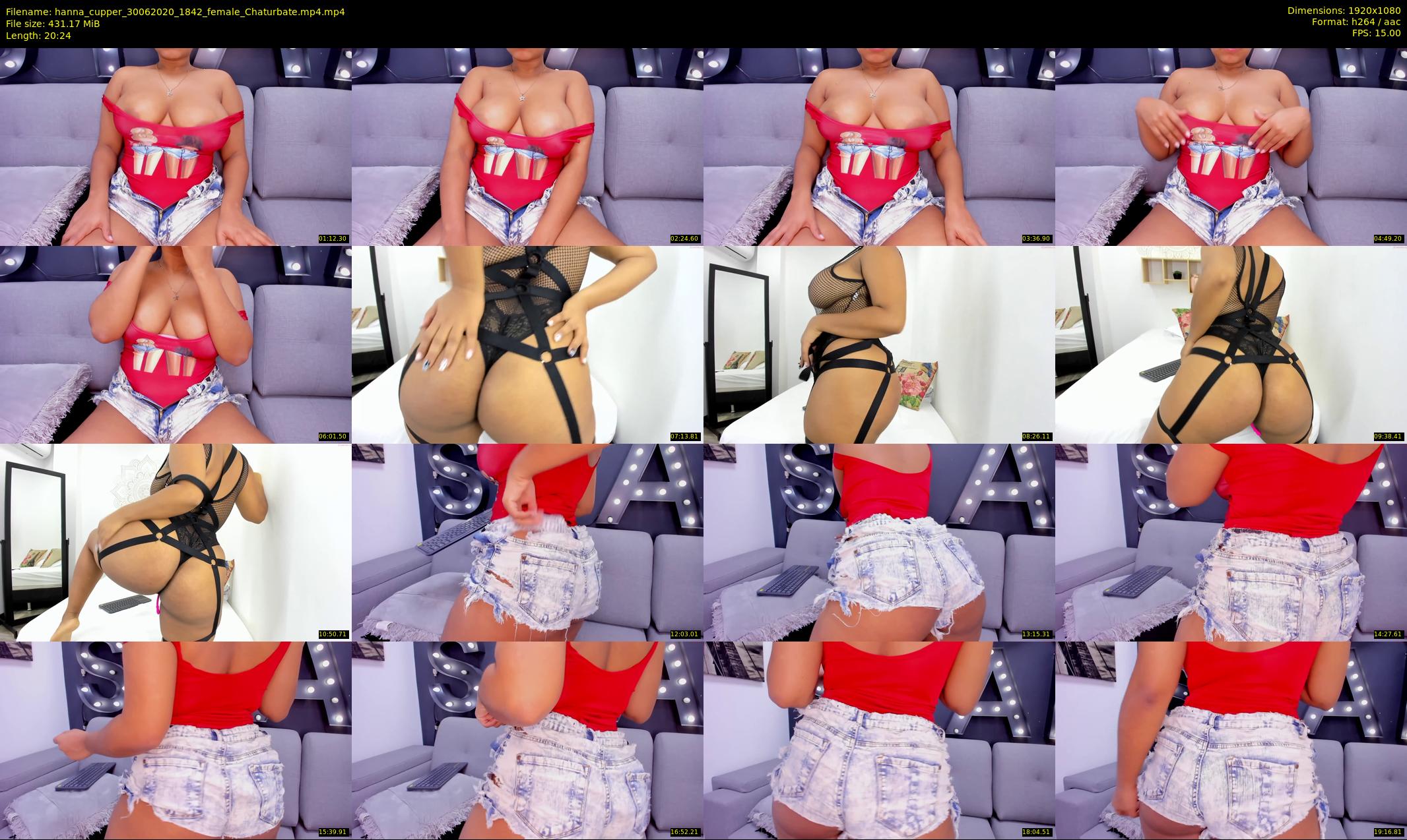 hanna_cupper — 21 minute Chaturbate female cam show recording, 1080p, Jun 30, 2020