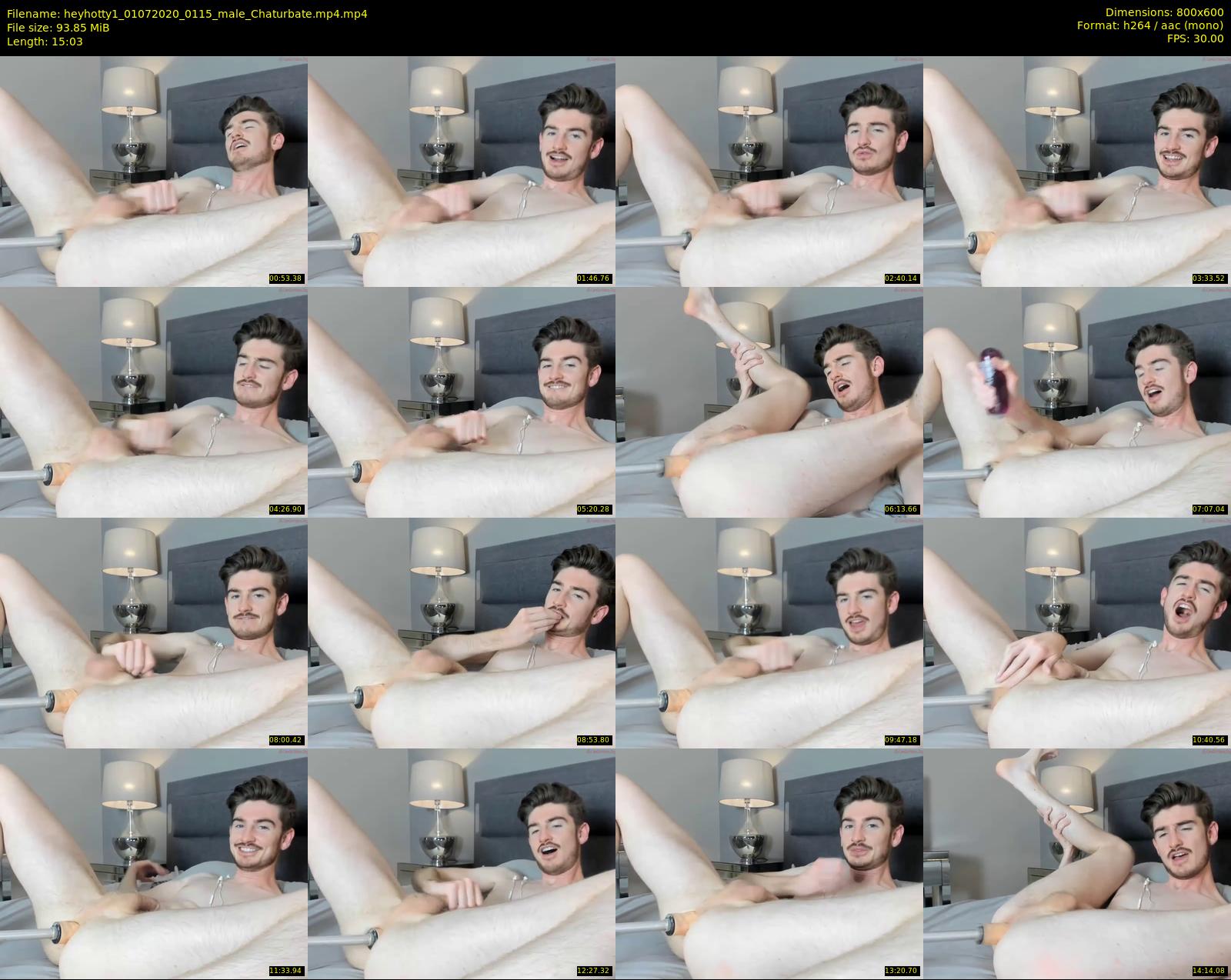 heyhotty1 — 16 minute Chaturbate male cam show recording, 480p, Jul 1, 2020