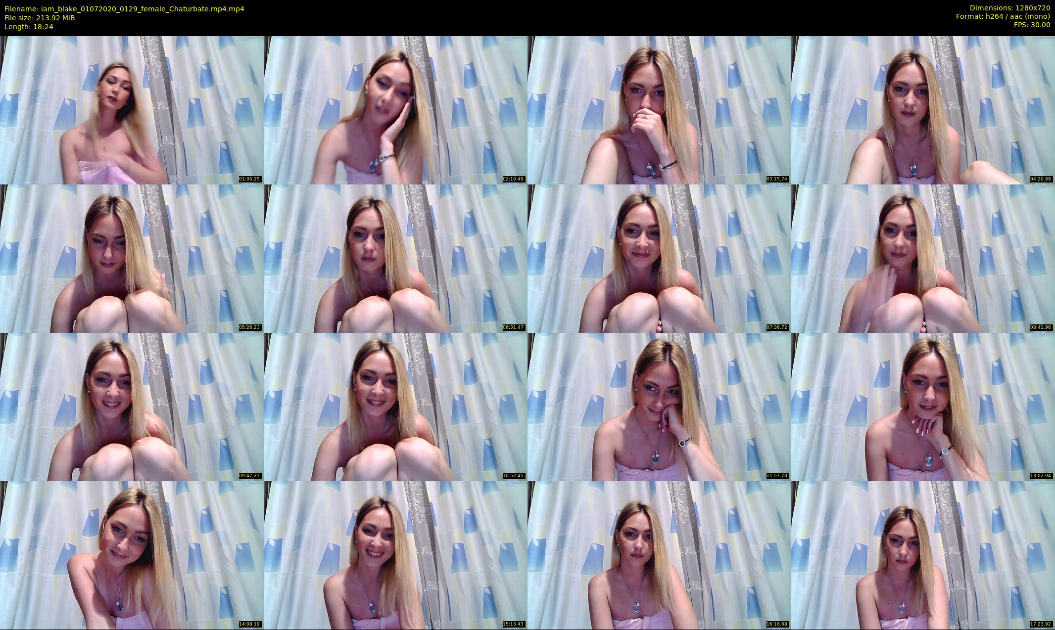 iam_blake — 19 minute Chaturbate female cam show recording, 720p, Jul 1, 2020
