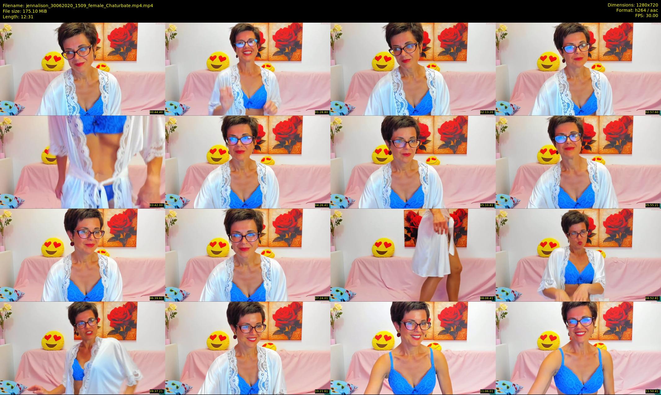 jennalison — 13 minute Chaturbate female cam show recording, 720p, Jun 30, 2020