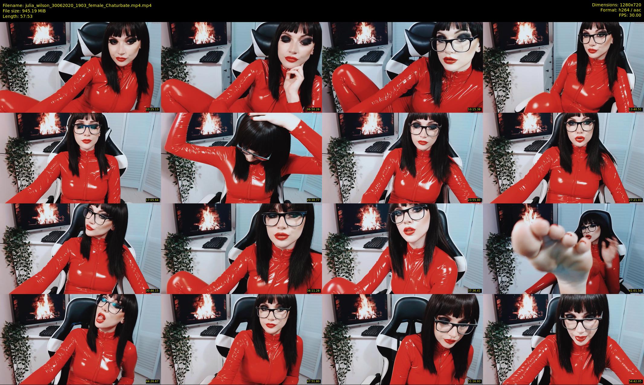 julia_wilson — 58 minute Chaturbate female cam show recording, 720p, Jun 30, 2020