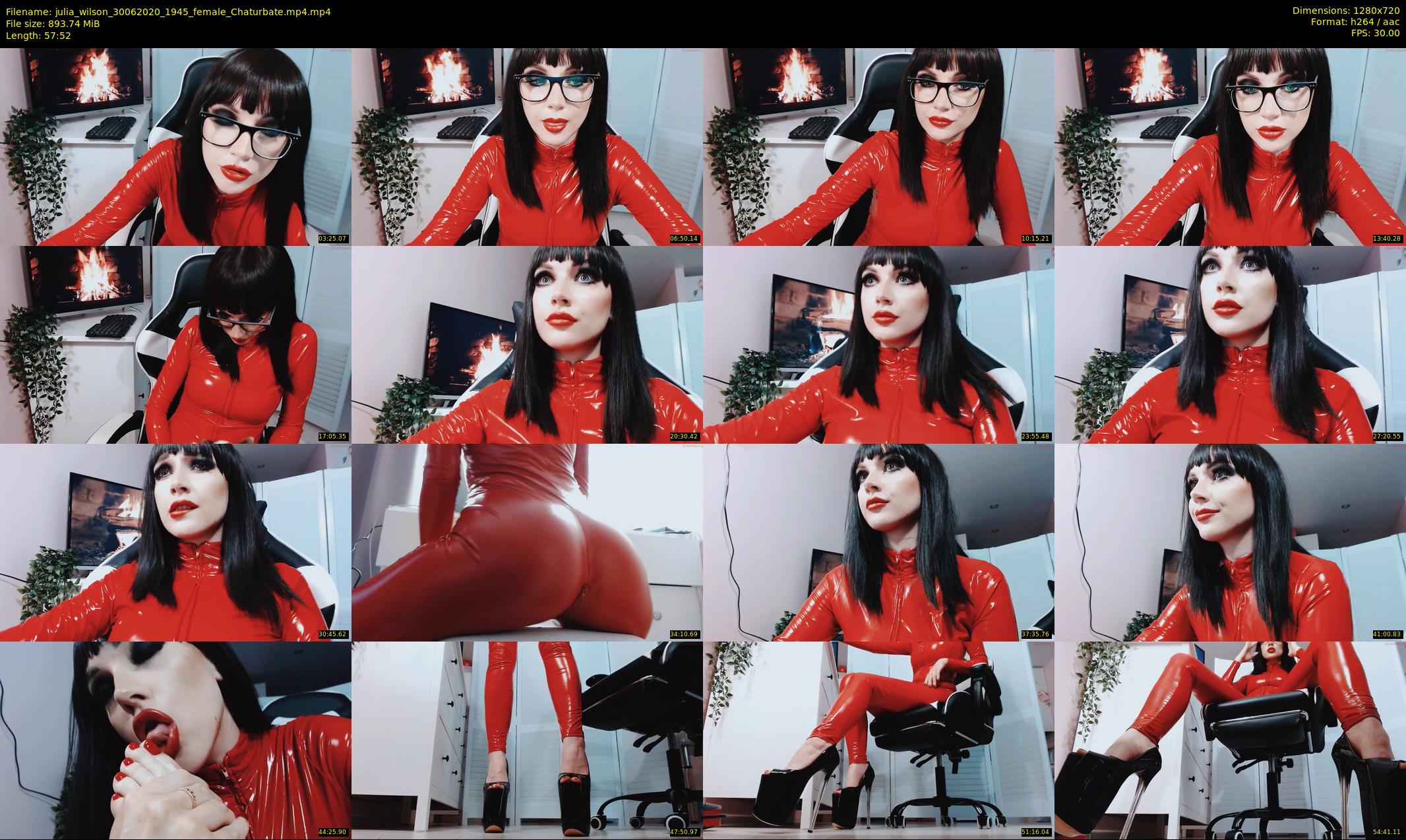 julia_wilson — 58 minute Chaturbate female cam show recording, 720p, Jun 30, 2020