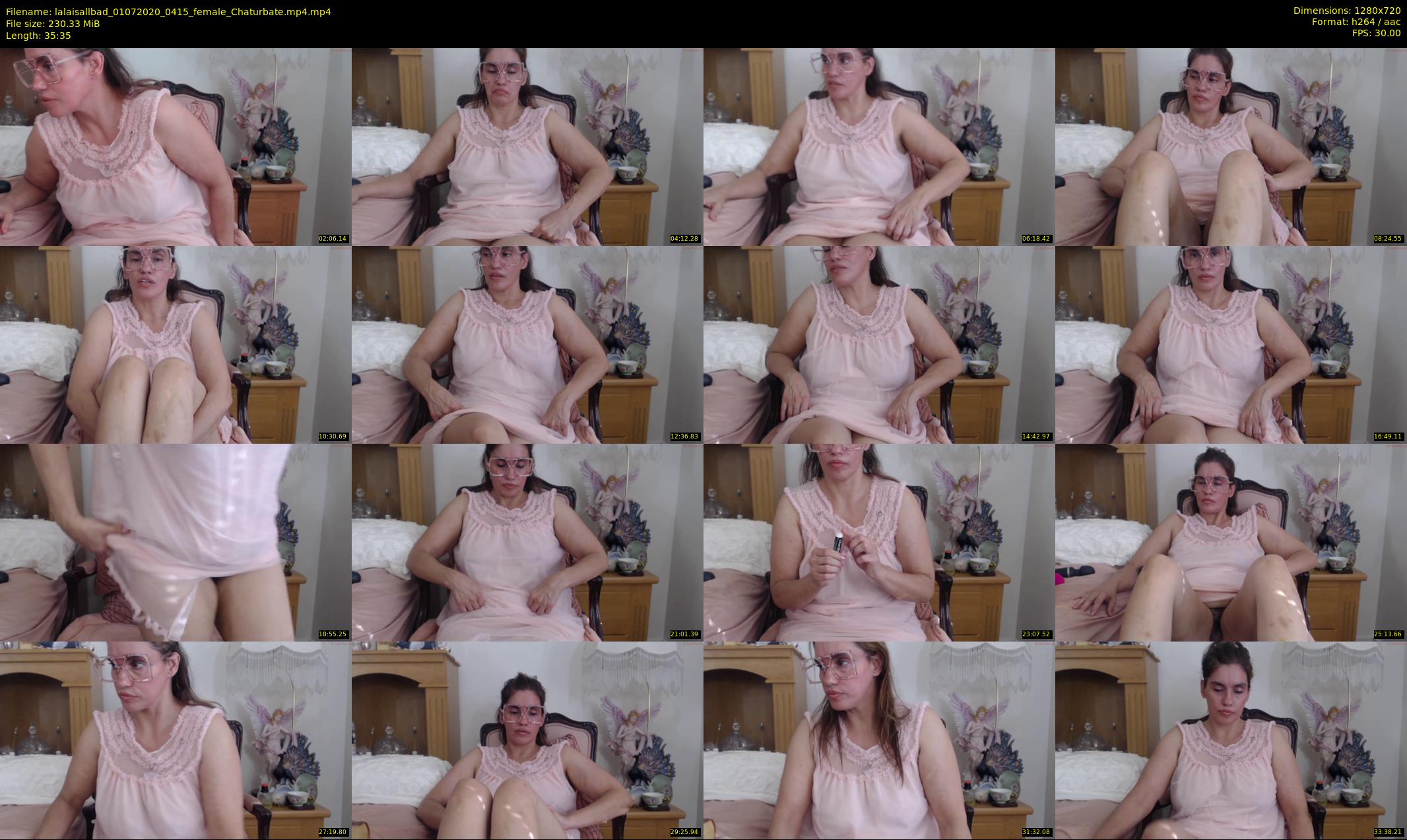 lalaisallbad — 36 minute Chaturbate female cam show recording, 720p, Jul 1, 2020