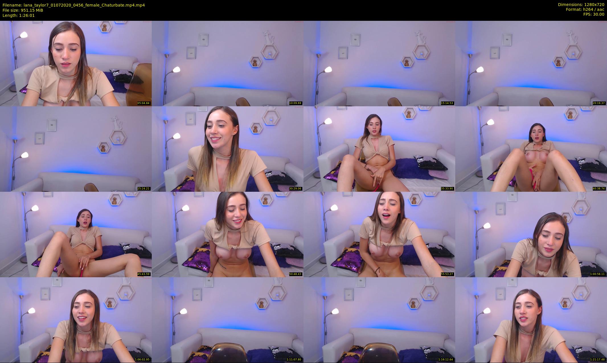 lana_taylor7 — 87 minute Chaturbate female cam show recording, 720p, Jul 1, 2020