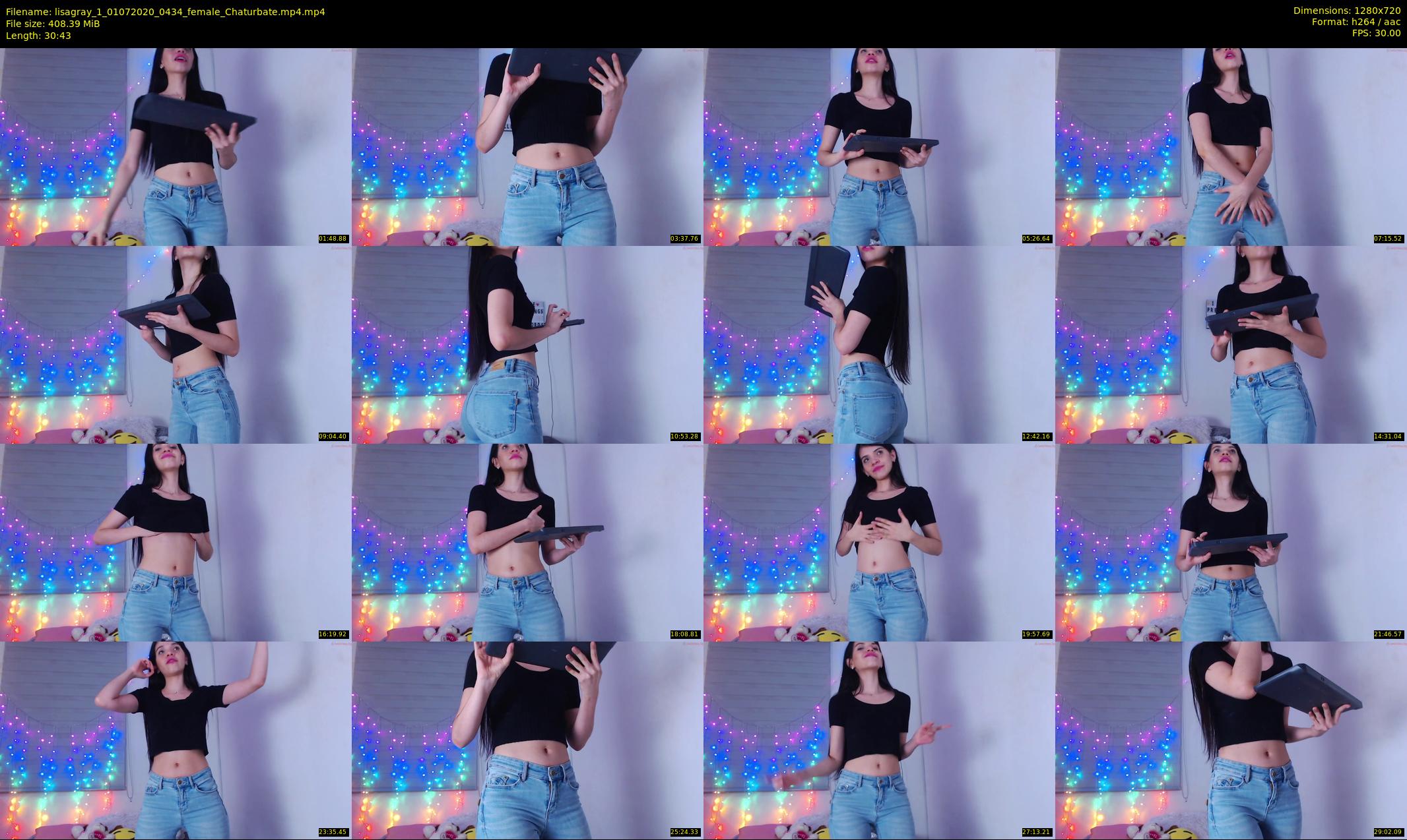 lisagray_1 — 31 minute Chaturbate female cam show recording, 720p, Jul 1, 2020