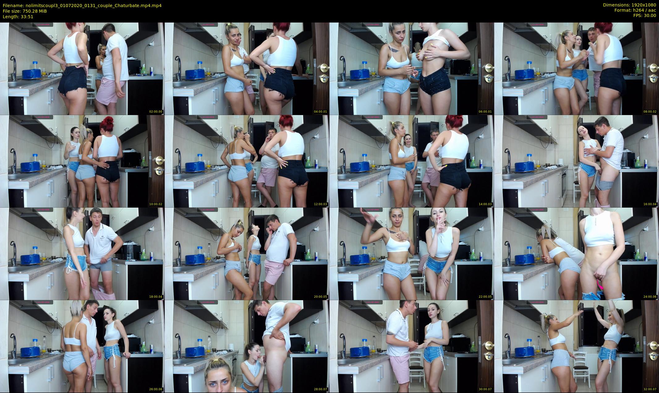 nolimitscoupl3 — 34 minute Chaturbate couple cam show recording, 1080p, Jul 1, 2020
