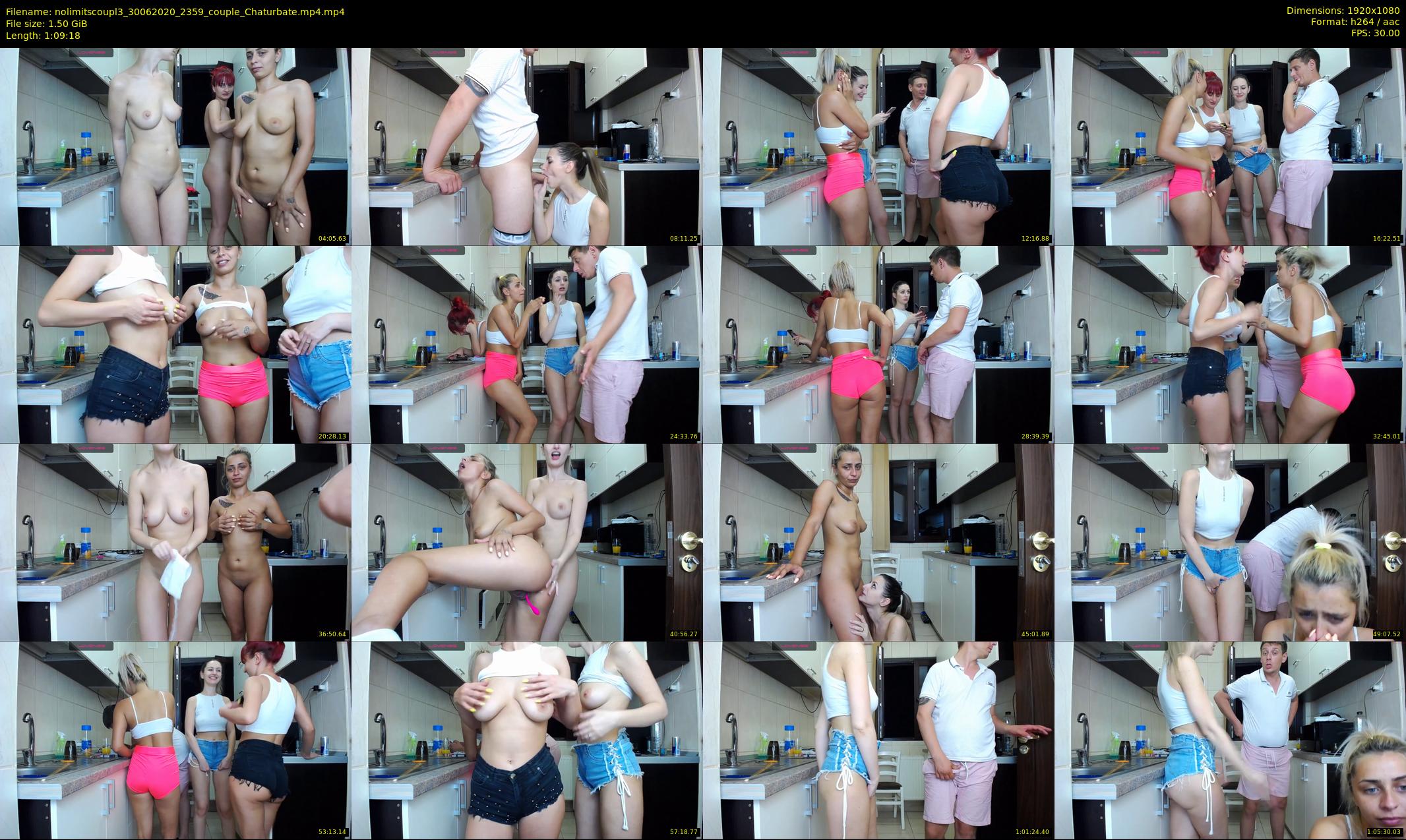 nolimitscoupl3 — 70 minute Chaturbate couple cam show recording, 1080p, Jun 30, 2020