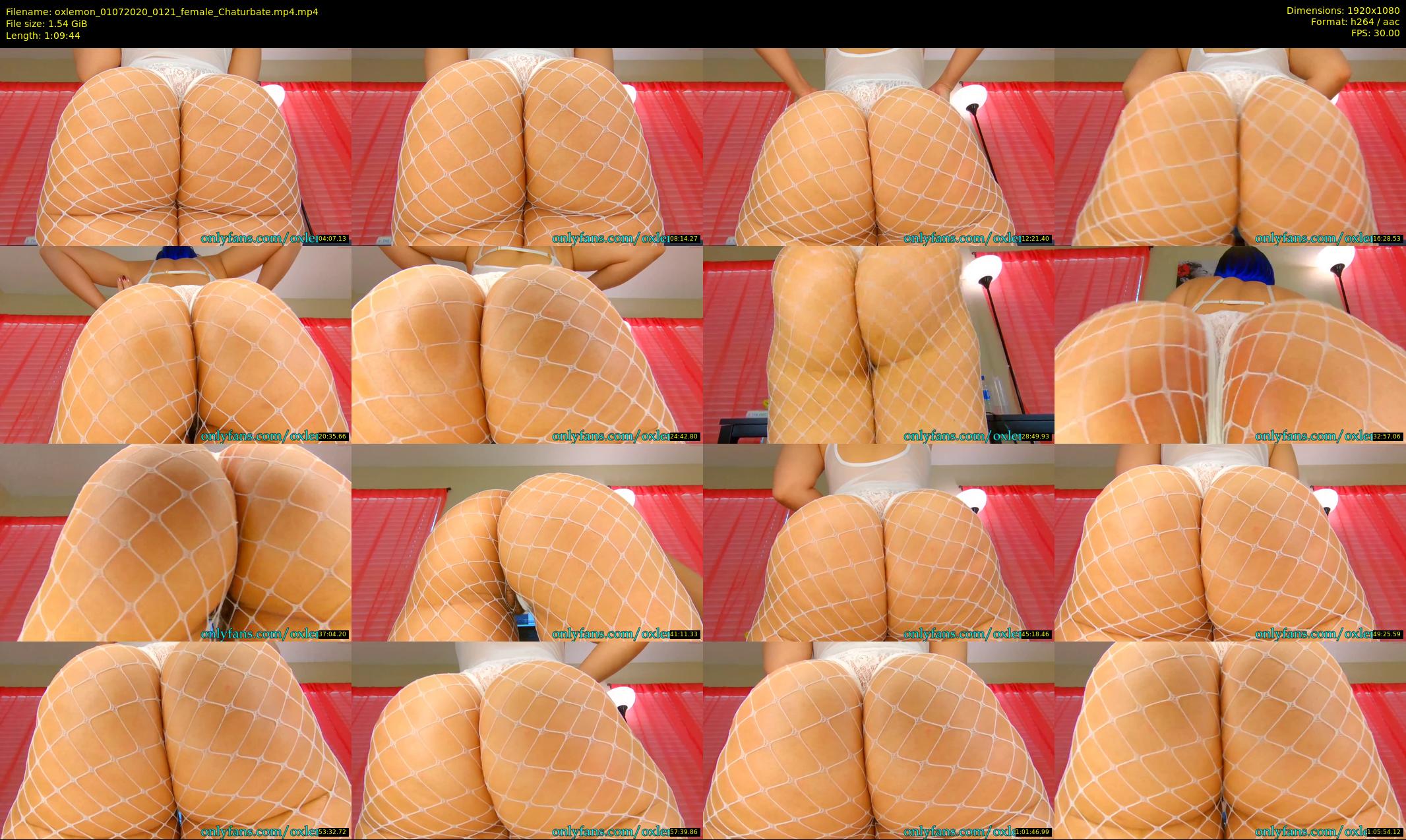 oxlemon — 70 minute Chaturbate female cam show recording, 1080p, Jul 1, 2020