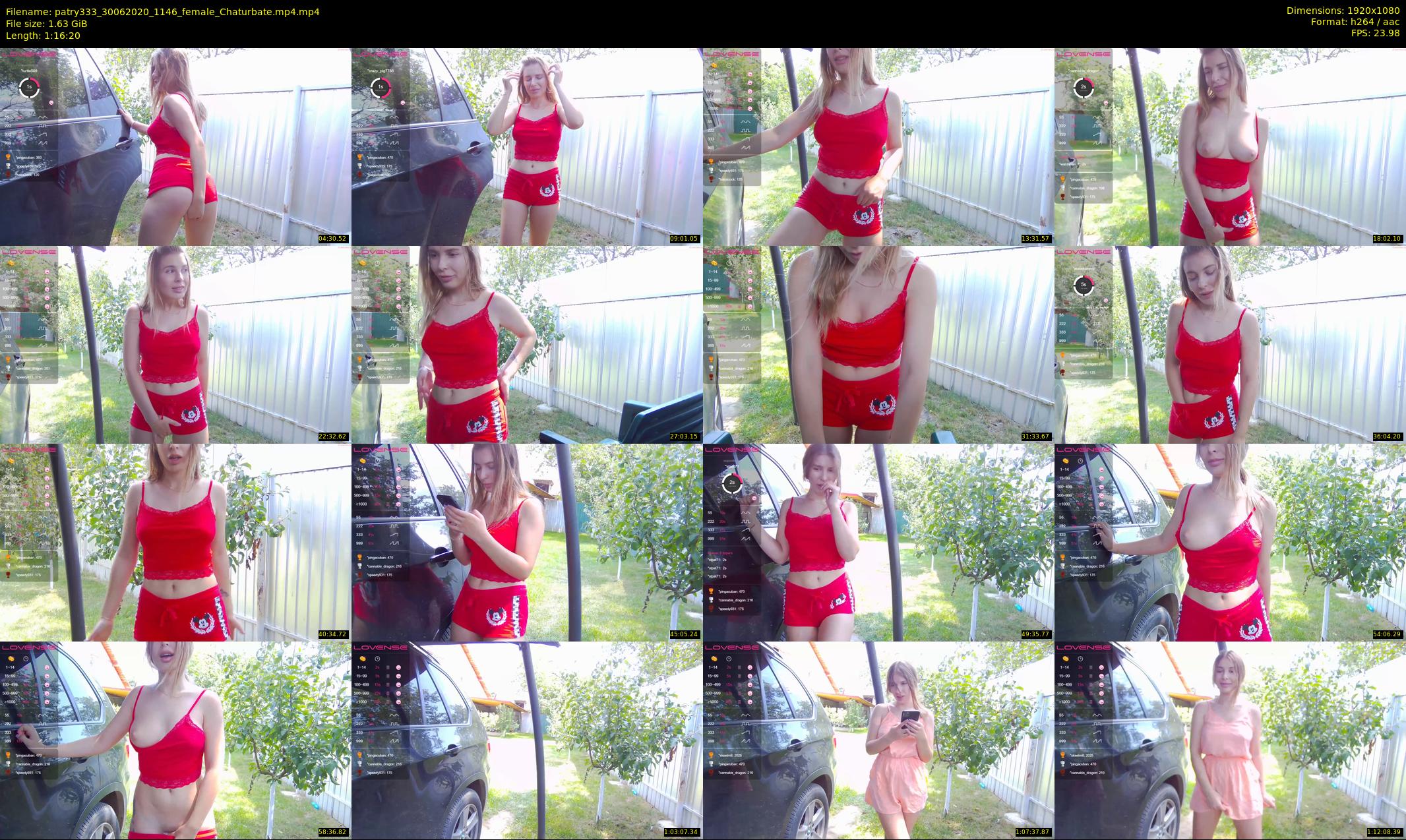 patry333 — 77 minute Chaturbate female cam show recording, 1080p, Jun 30, 2020