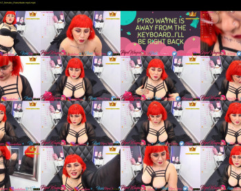 pyrowayne — 54 minute Chaturbate female cam show recording, 720p, Jul 1, 2020