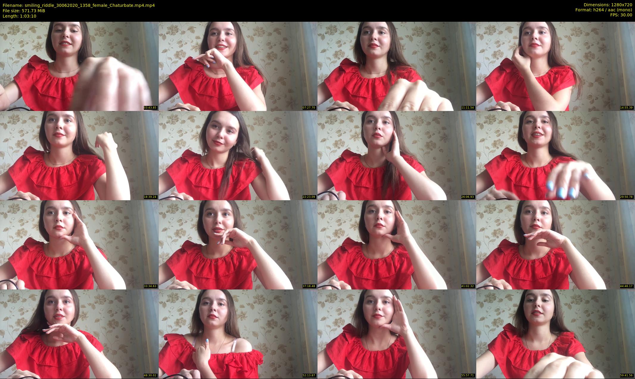 smiling_riddle — 64 minute Chaturbate female cam show recording, 720p, Jun 30, 2020
