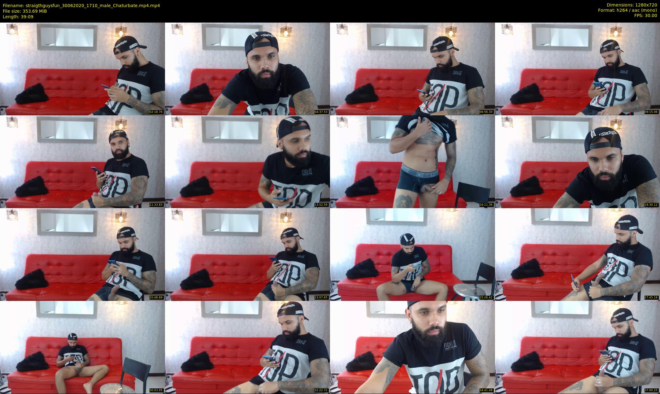 straigthguysfun — 40 minute Chaturbate male cam show recording, 720p, Jun 30, 2020
