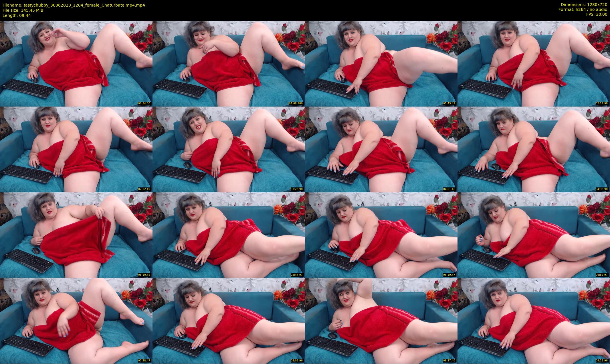tastychubby — 10 minute Chaturbate female cam show recording, 720p, Jun 30, 2020