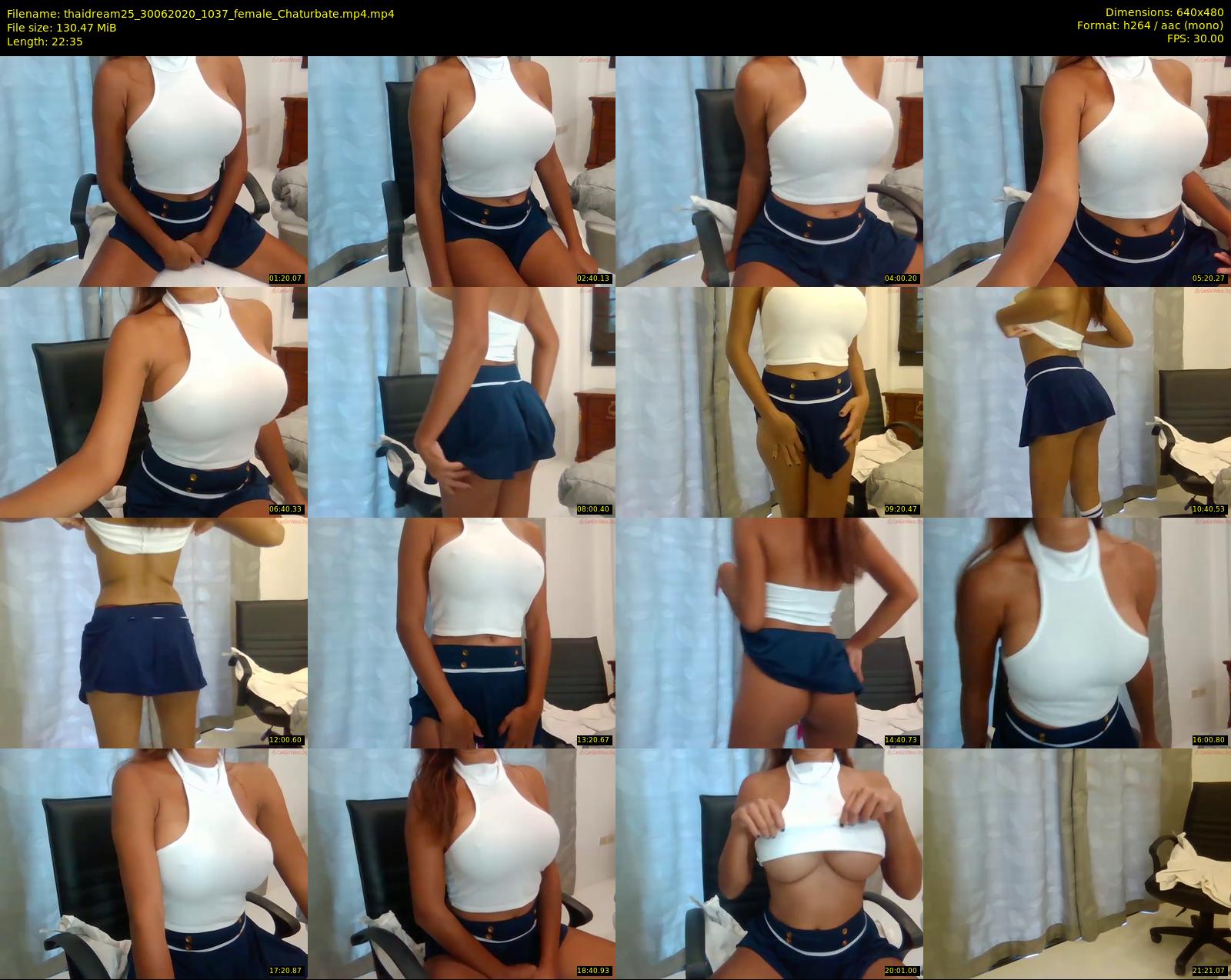 thaidream25 — 23 minute Chaturbate female cam show recording, 480p, Jun 30, 2020