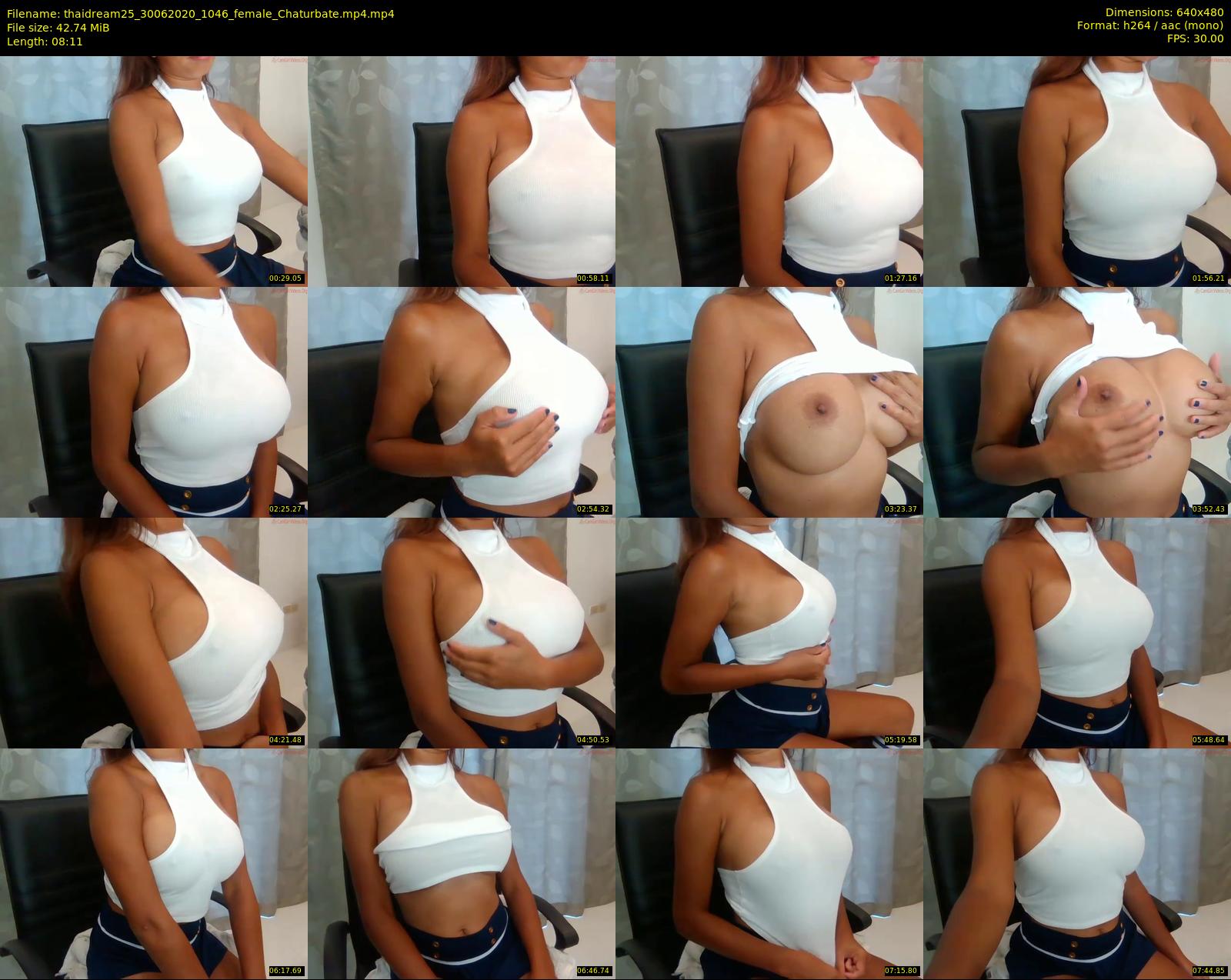 thaidream25 — 9 minute Chaturbate female cam show recording, 480p, Jun 30, 2020