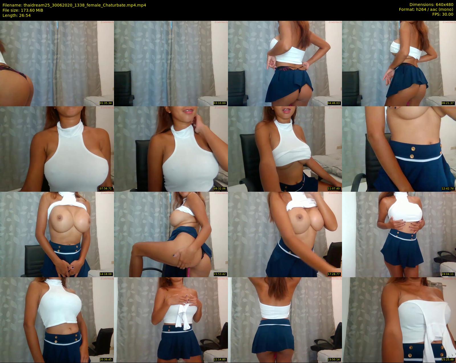 thaidream25 — 27 minute Chaturbate female cam show recording, 480p, Jun 30, 2020