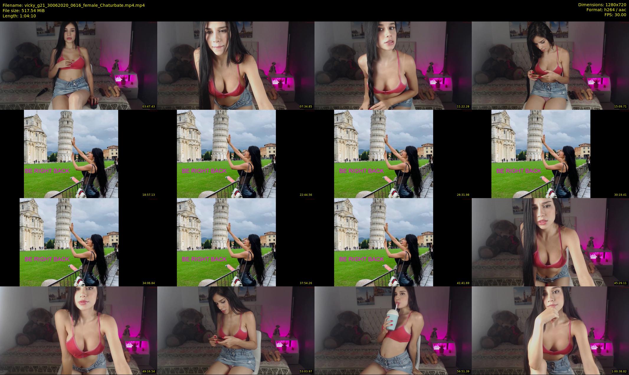 vicky_g21 — 65 minute Chaturbate female cam show recording, 720p, Jun 30, 2020