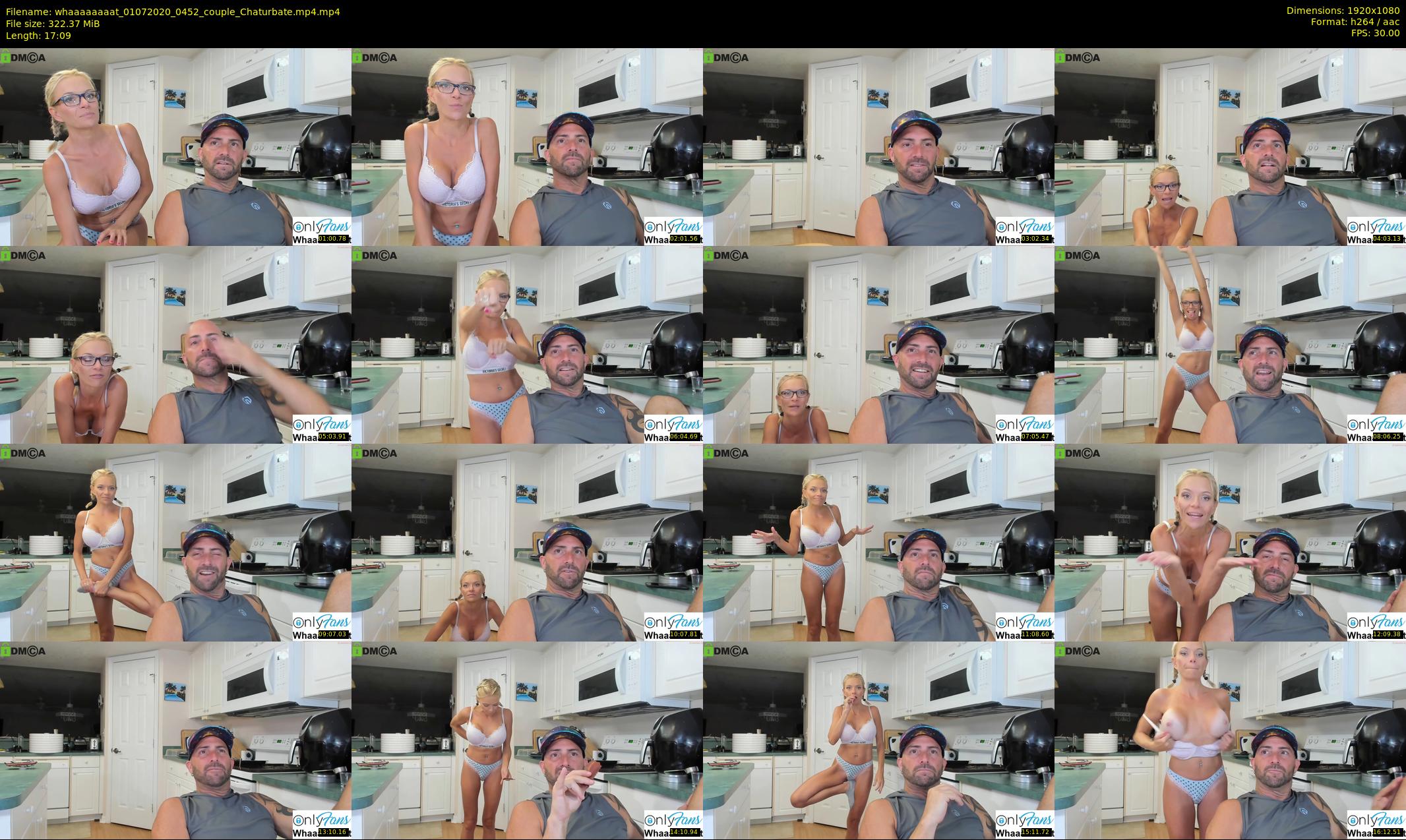 whaaaaaaaat — 18 minute Chaturbate couple cam show recording, 1080p, Jul 1, 2020