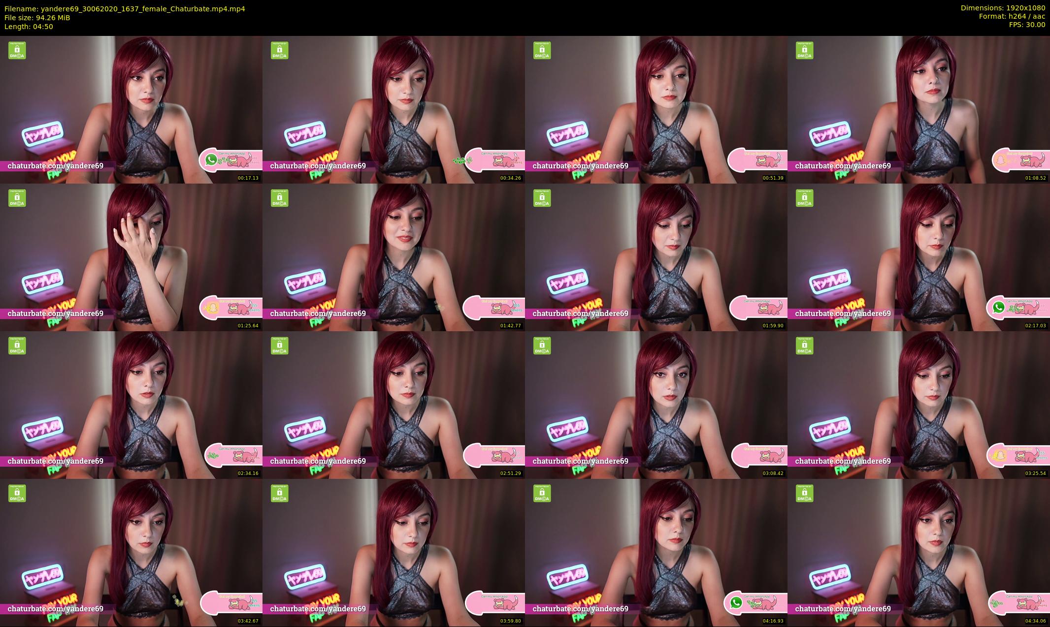 yandere69 — 5 minute Chaturbate female cam show recording, 1080p, Jun 30, 2020
