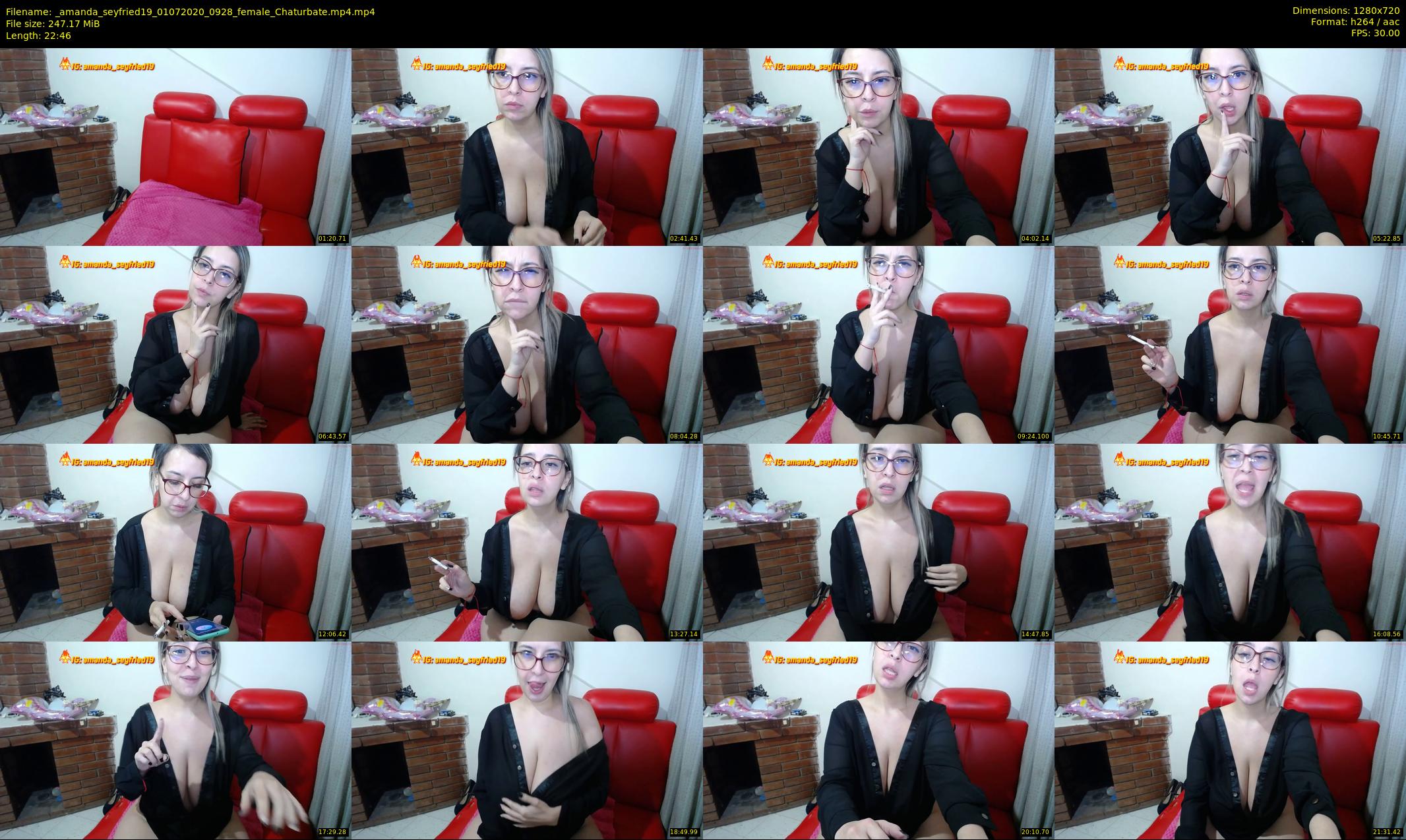 _amanda_seyfried19 — 23 minute Chaturbate female cam show recording, 720p, Jul 1, 2020